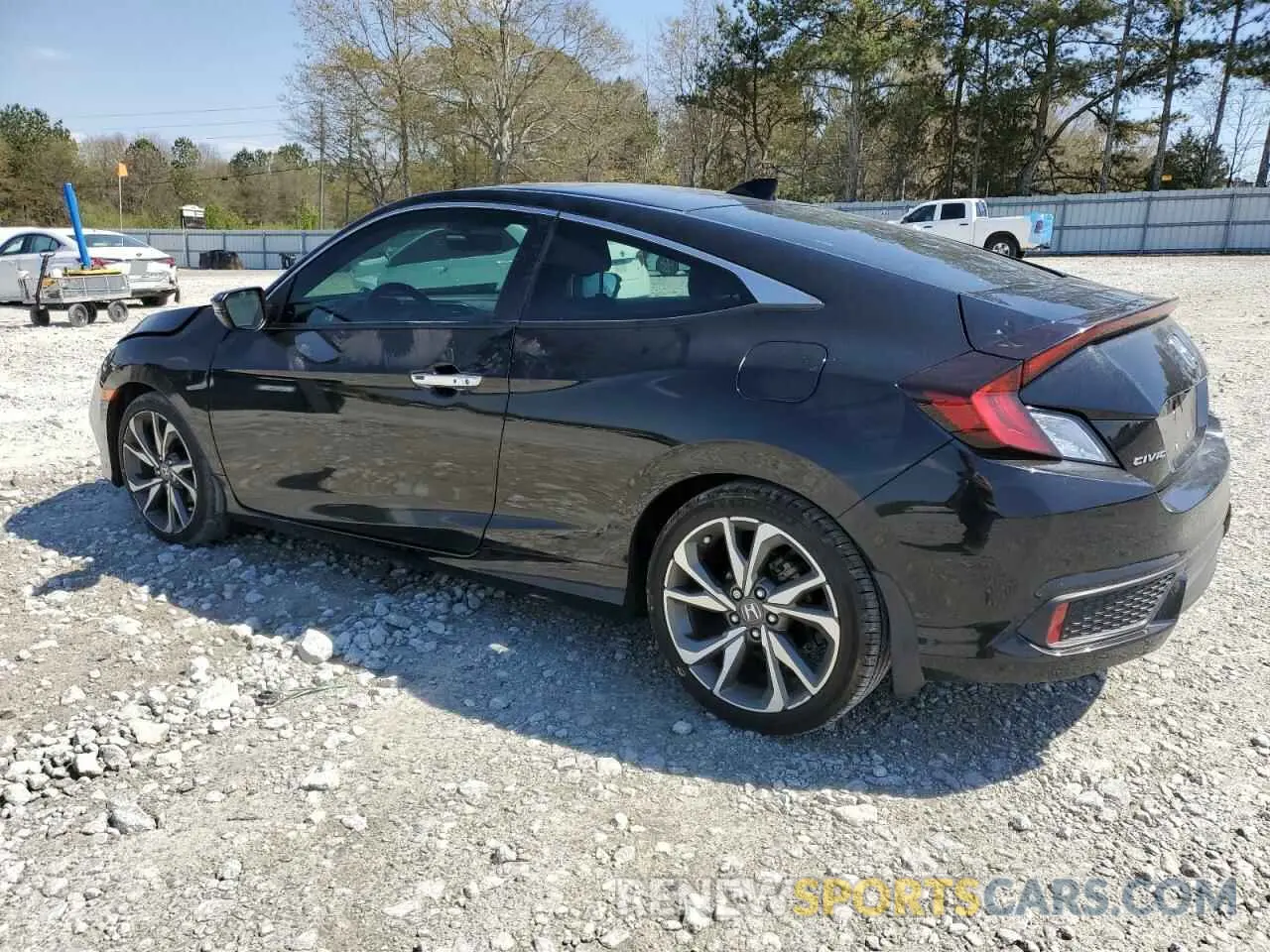 2 Photograph of a damaged car 2HGFC3B94KH353100 HONDA CIVIC 2019