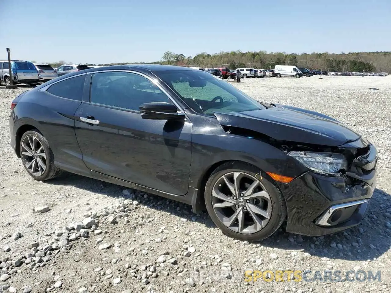 4 Photograph of a damaged car 2HGFC3B94KH353100 HONDA CIVIC 2019