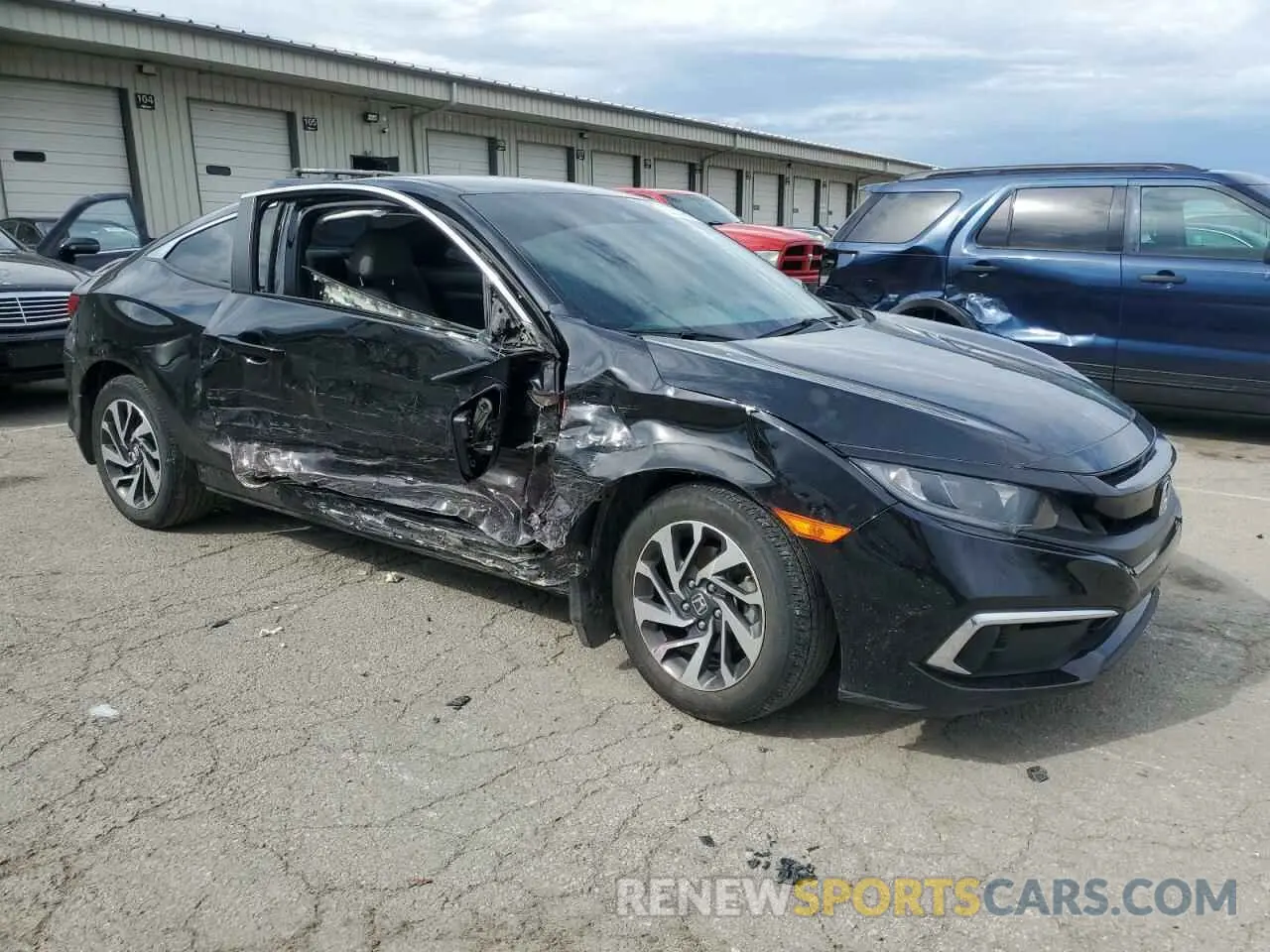 4 Photograph of a damaged car 2HGFC4B63KH305454 HONDA CIVIC 2019