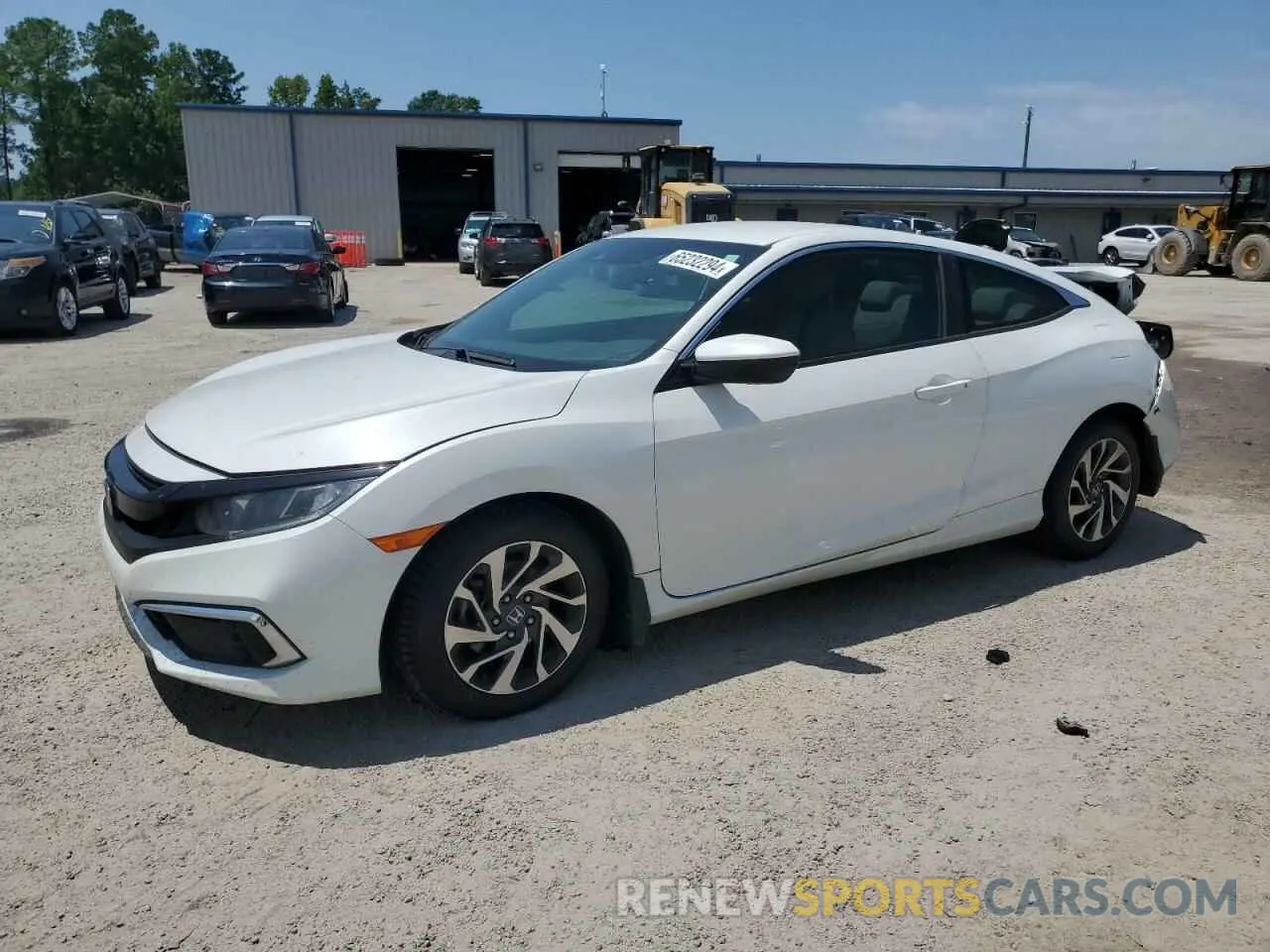 1 Photograph of a damaged car 2HGFC4B64KH300330 HONDA CIVIC 2019