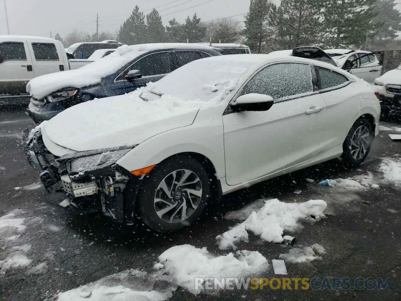1 Photograph of a damaged car 2HGFC4B64KH301591 HONDA CIVIC 2019
