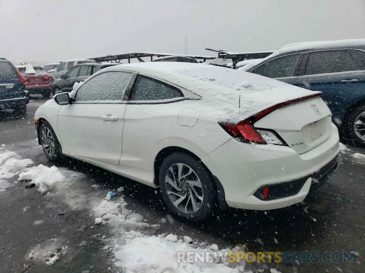 2 Photograph of a damaged car 2HGFC4B64KH301591 HONDA CIVIC 2019