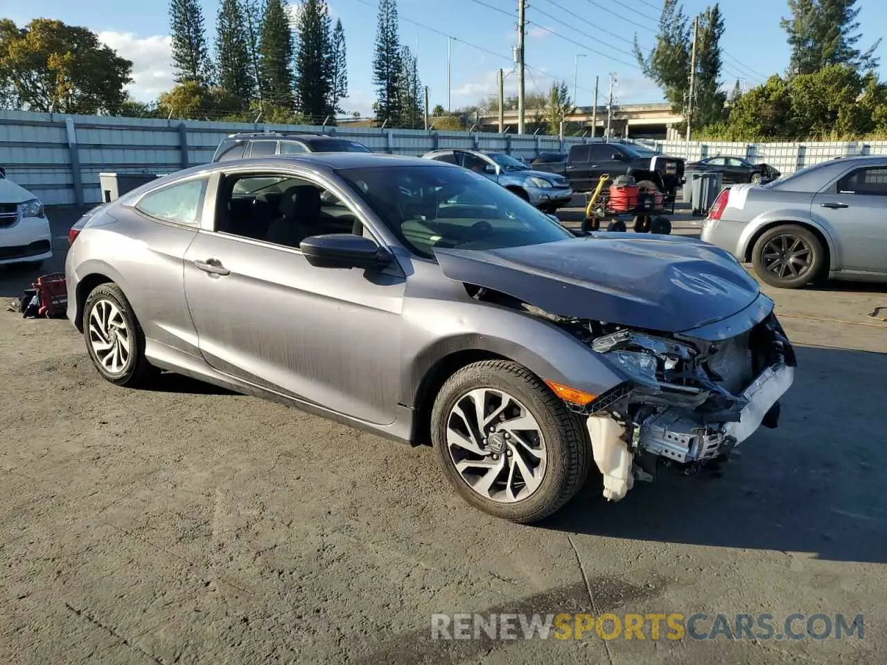 4 Photograph of a damaged car 2HGFC4B64KH304796 HONDA CIVIC 2019