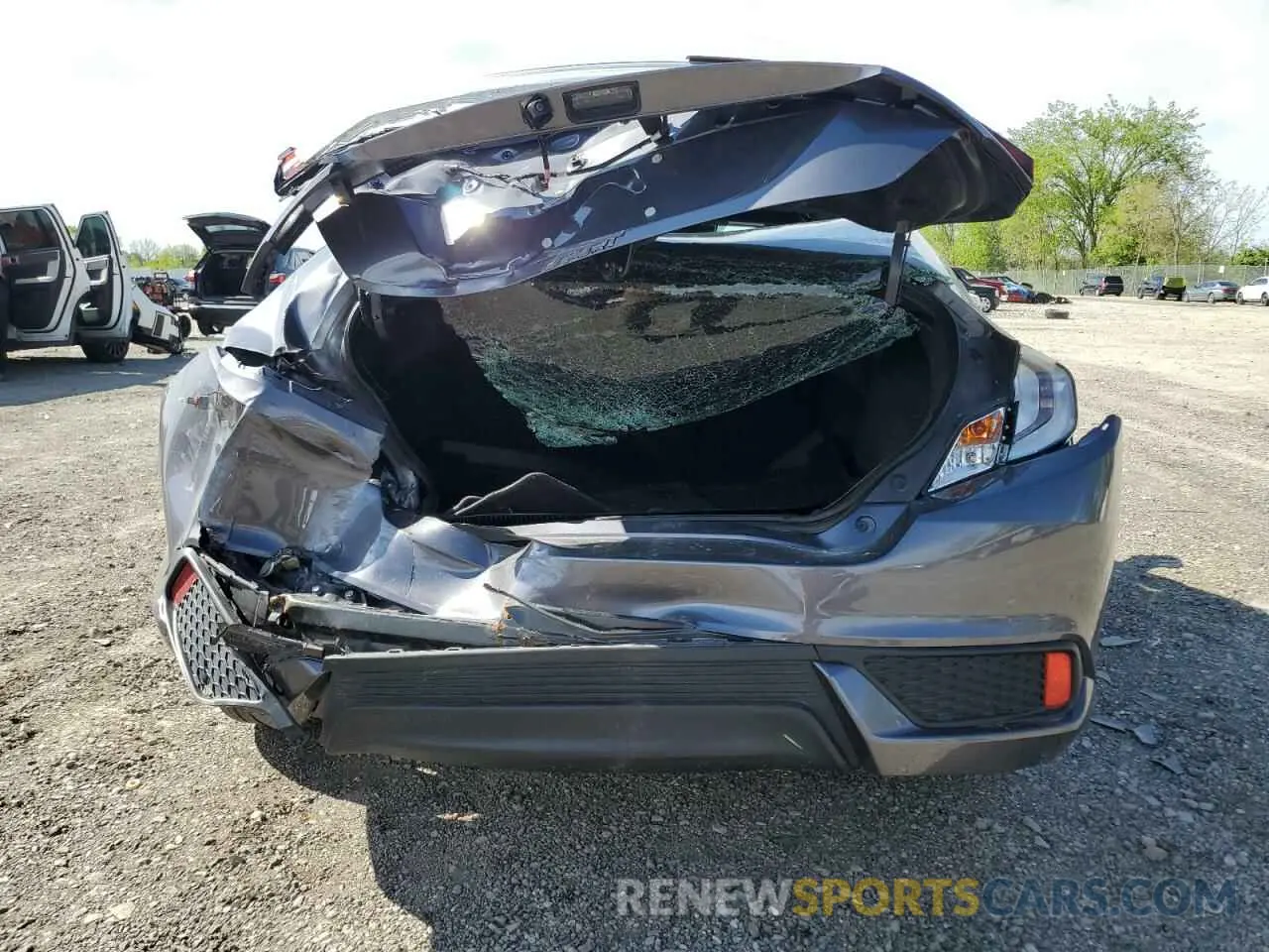 6 Photograph of a damaged car 2HGFC4B65KH305567 HONDA CIVIC 2019