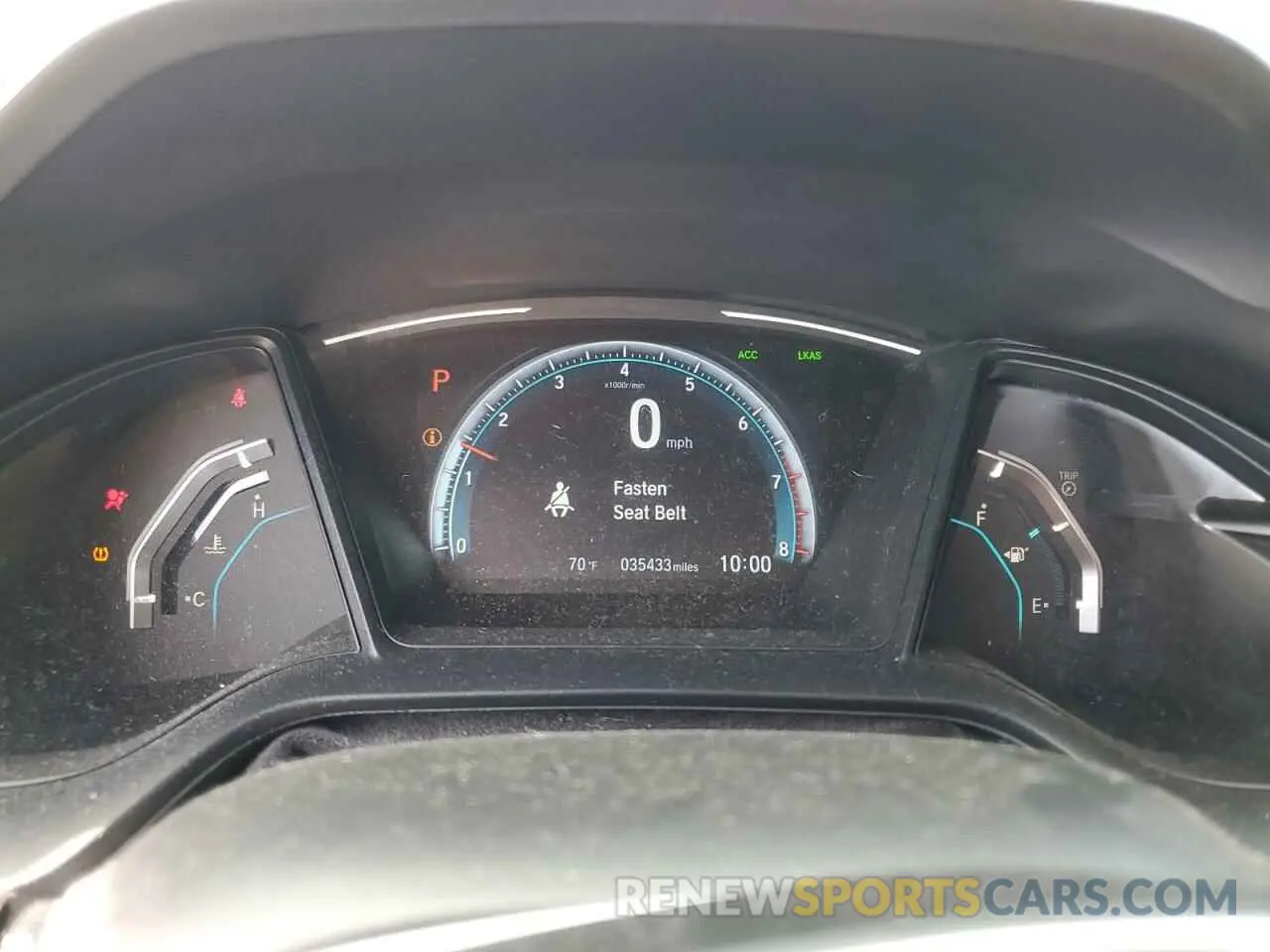 9 Photograph of a damaged car 2HGFC4B65KH305567 HONDA CIVIC 2019
