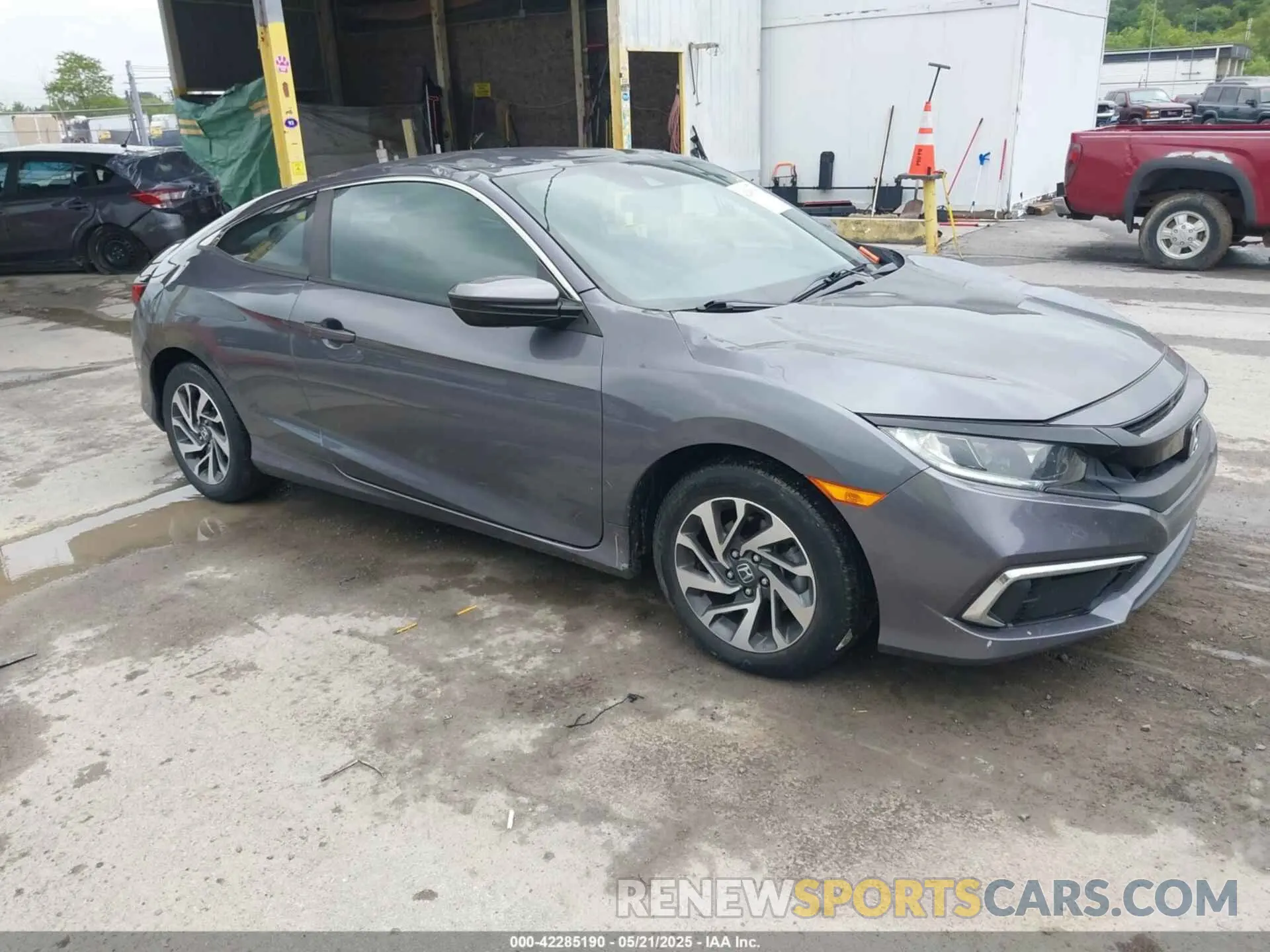 1 Photograph of a damaged car 2HGFC4B65KH309778 HONDA CIVIC 2019