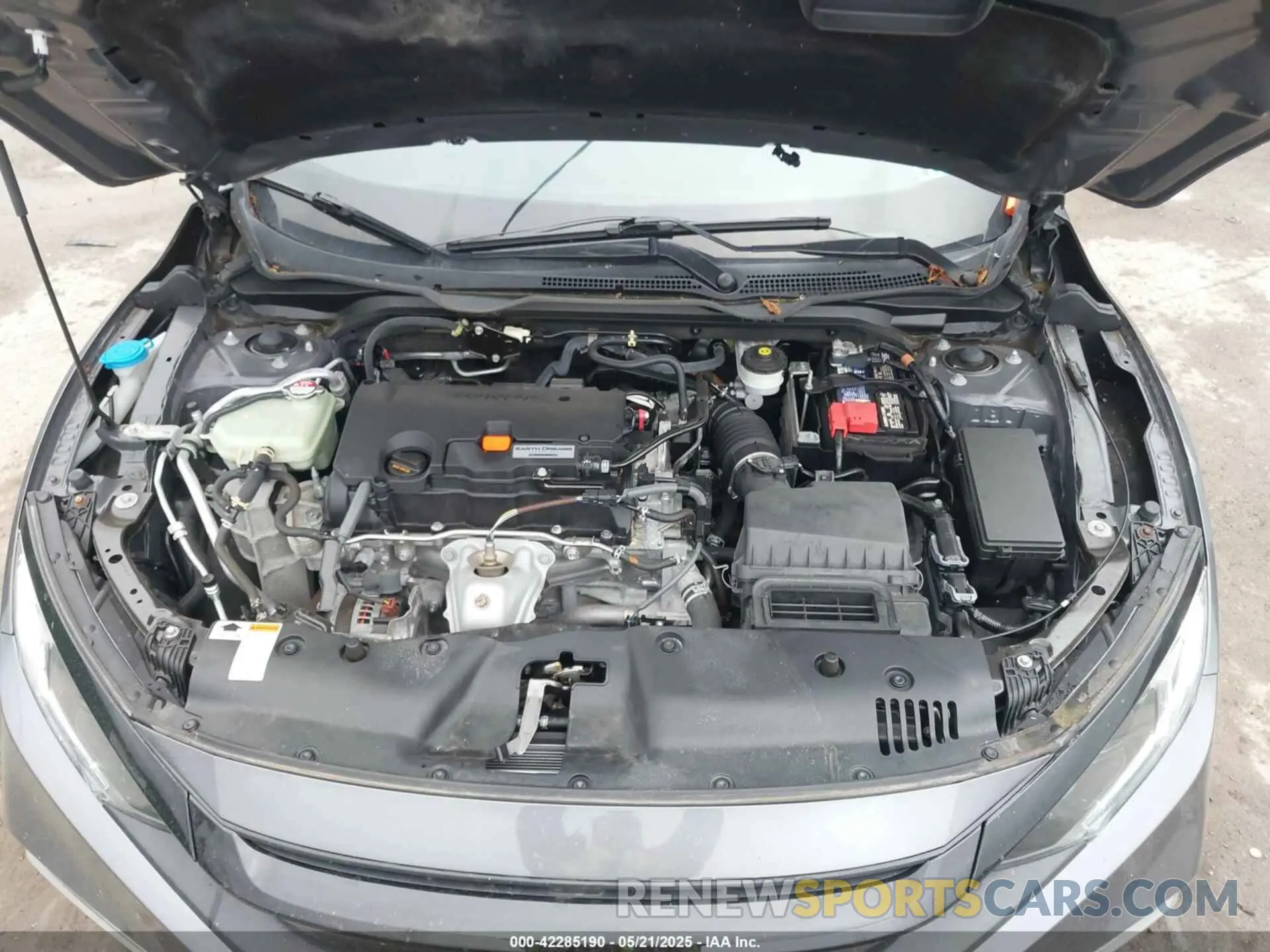 10 Photograph of a damaged car 2HGFC4B65KH309778 HONDA CIVIC 2019