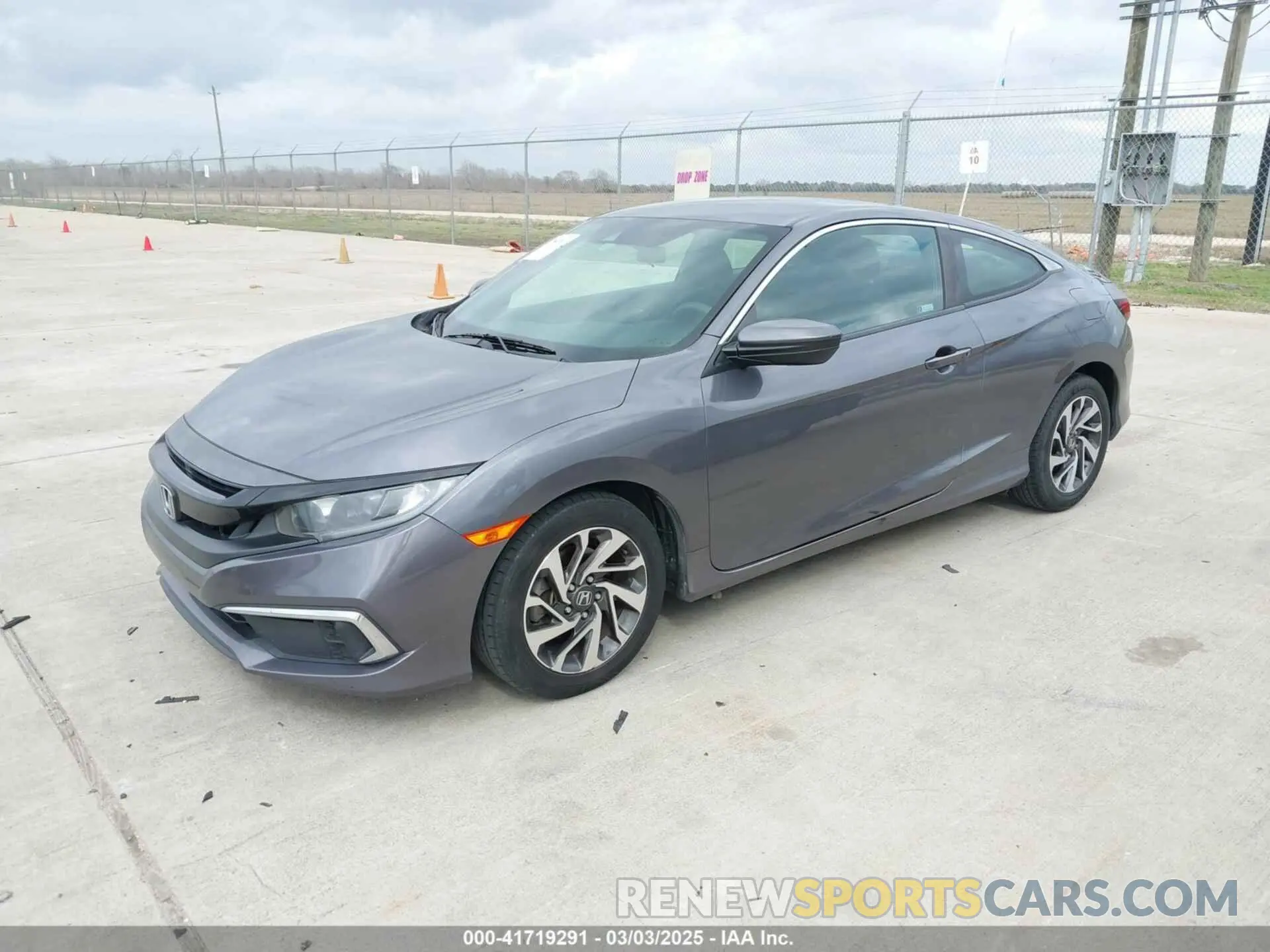 2 Photograph of a damaged car 2HGFC4B67KH308437 HONDA CIVIC 2019