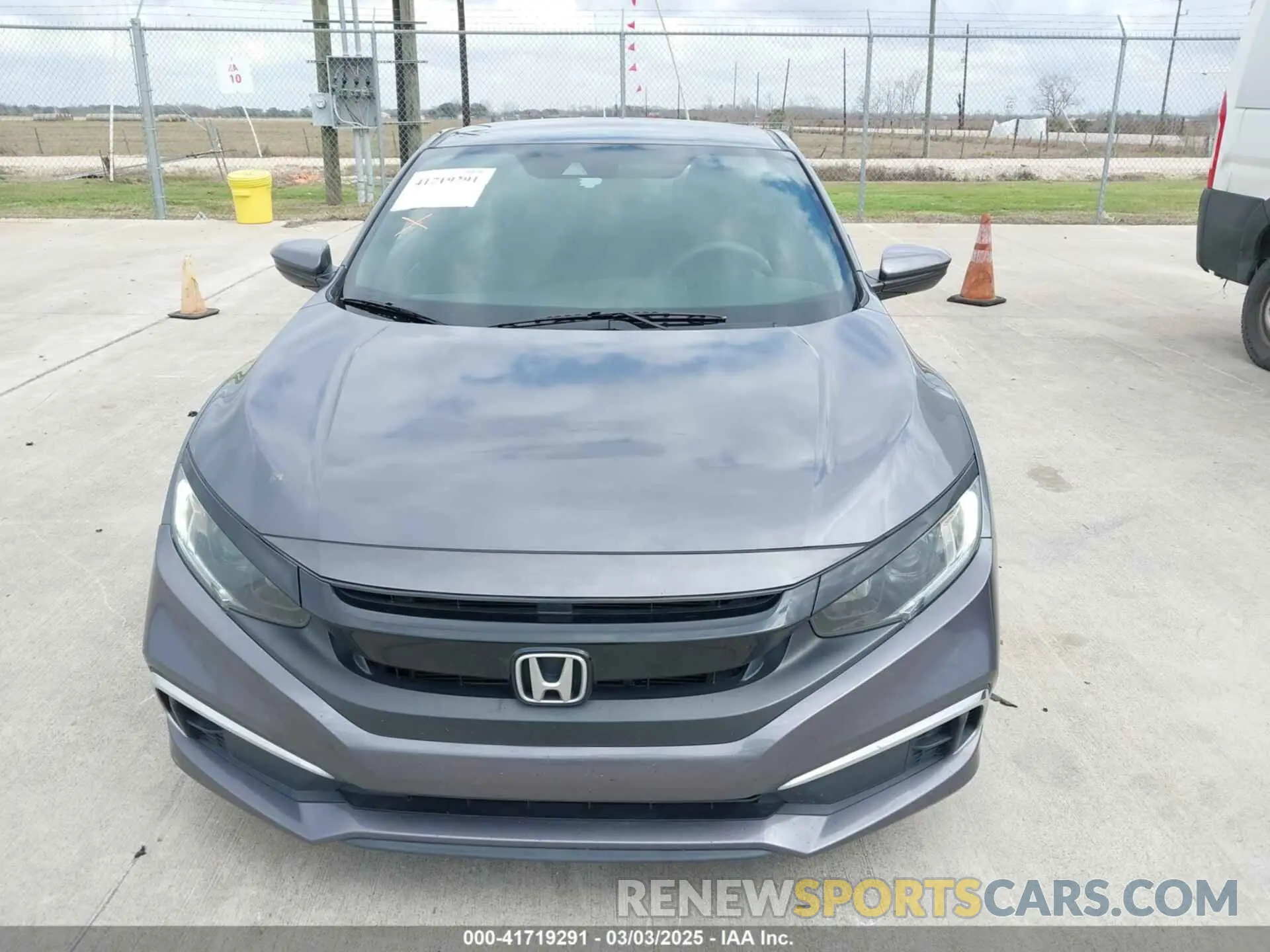 6 Photograph of a damaged car 2HGFC4B67KH308437 HONDA CIVIC 2019
