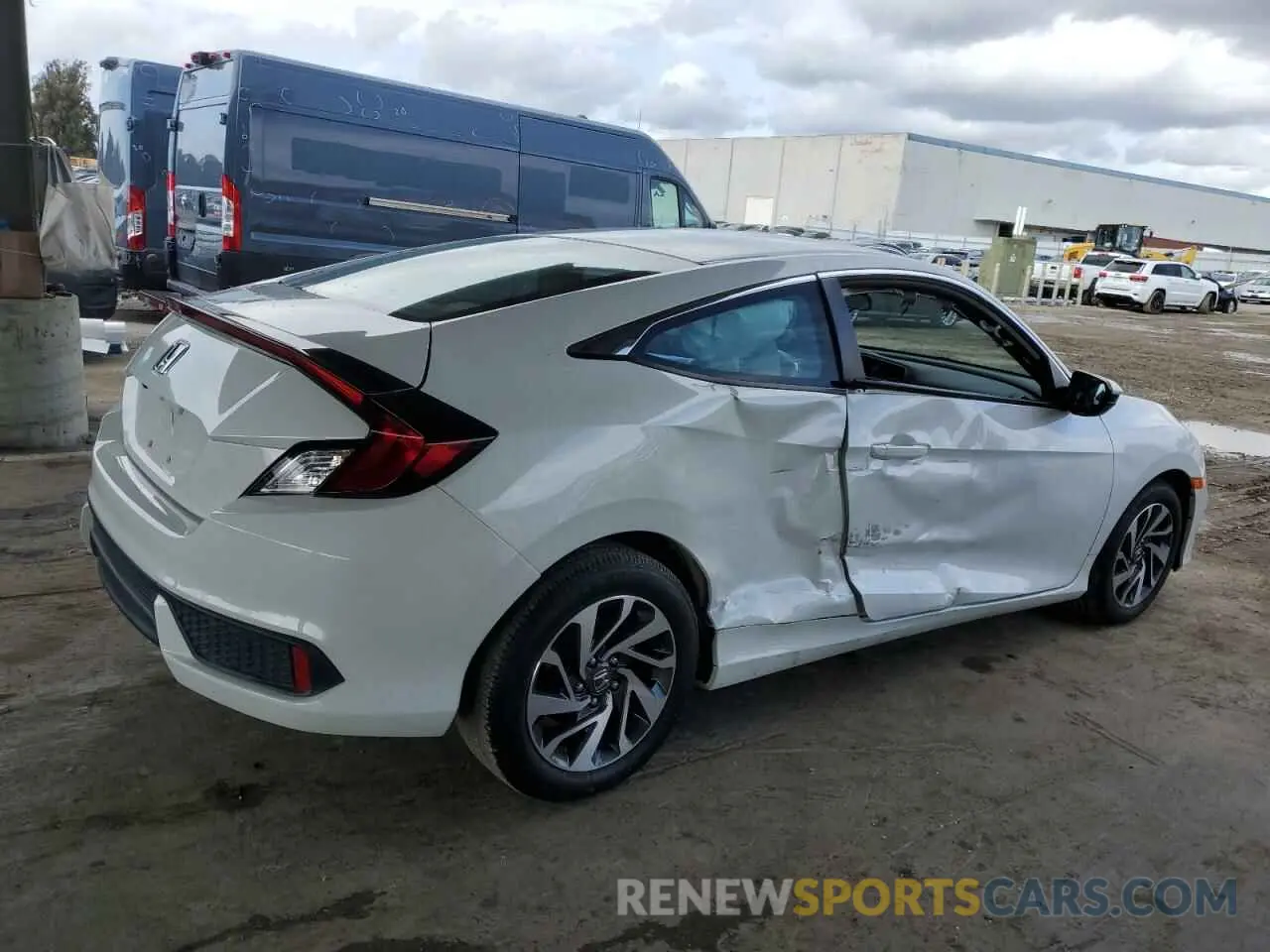 3 Photograph of a damaged car 2HGFC4B69KH302817 HONDA CIVIC 2019