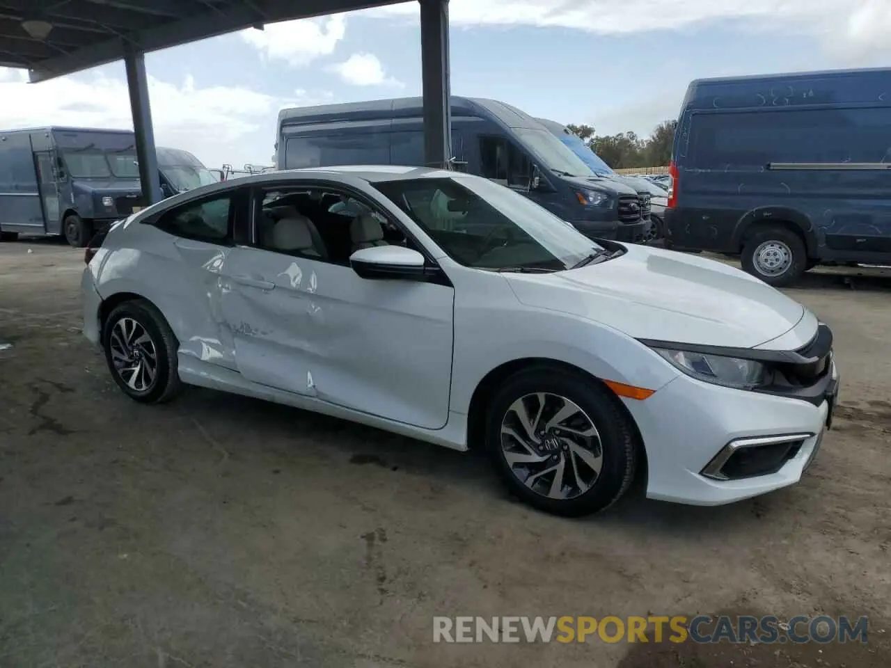 4 Photograph of a damaged car 2HGFC4B69KH302817 HONDA CIVIC 2019
