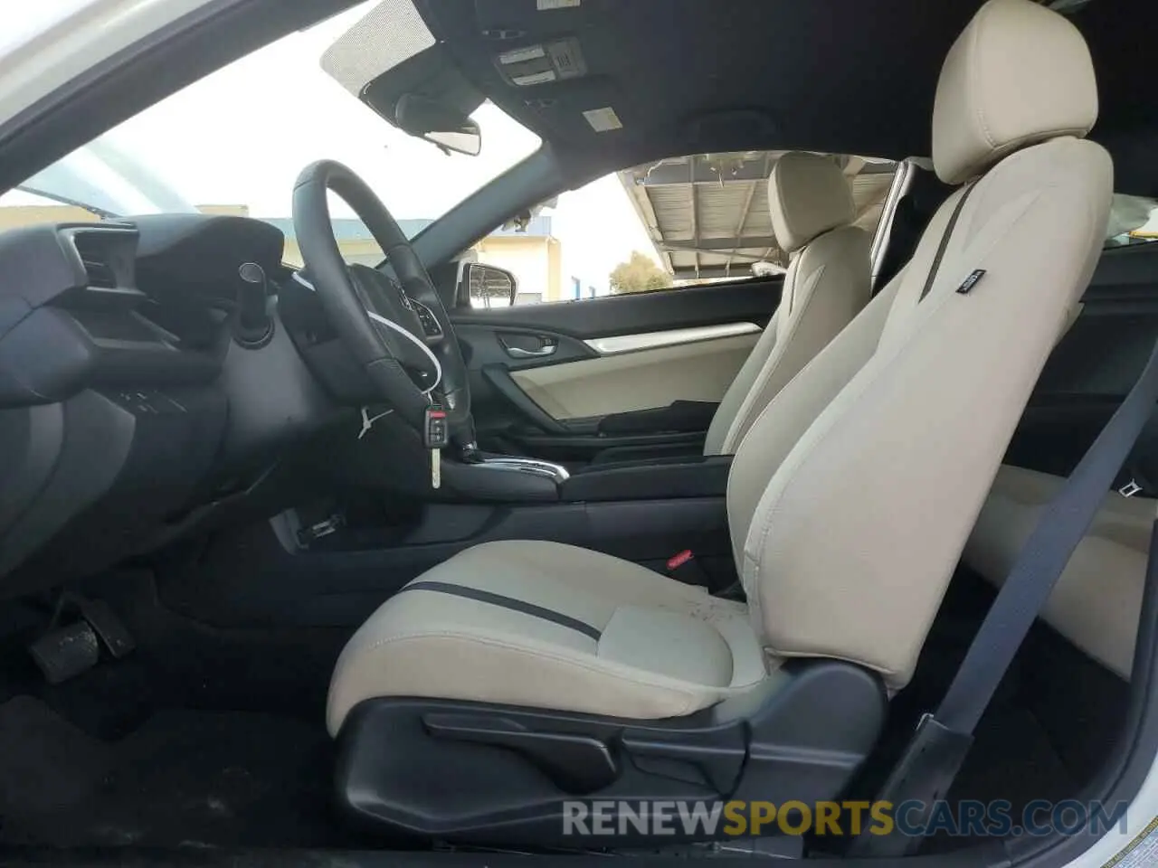 7 Photograph of a damaged car 2HGFC4B69KH302817 HONDA CIVIC 2019
