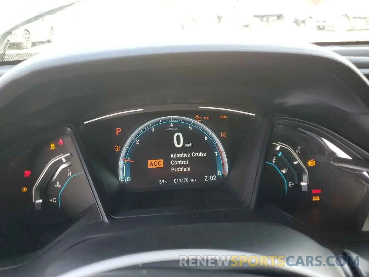 9 Photograph of a damaged car 2HGFC4B69KH302817 HONDA CIVIC 2019