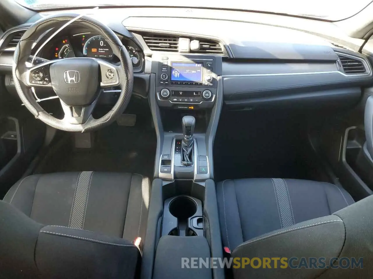8 Фотография поврежденного автомобиля 2HGFC4B69KH305295 HONDA CIVIC 2019