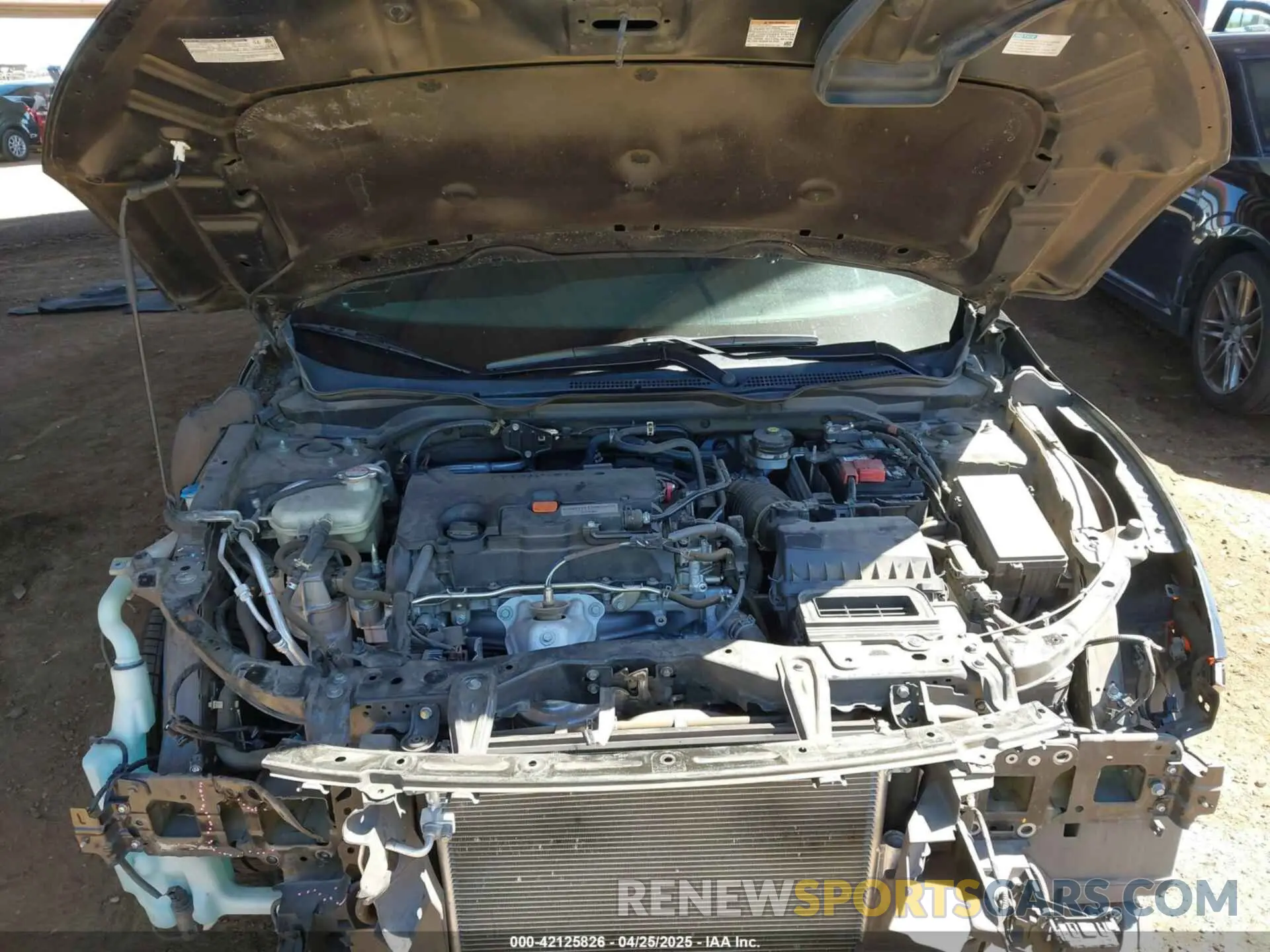 10 Photograph of a damaged car 2HGFC4B6XKH304270 HONDA CIVIC 2019