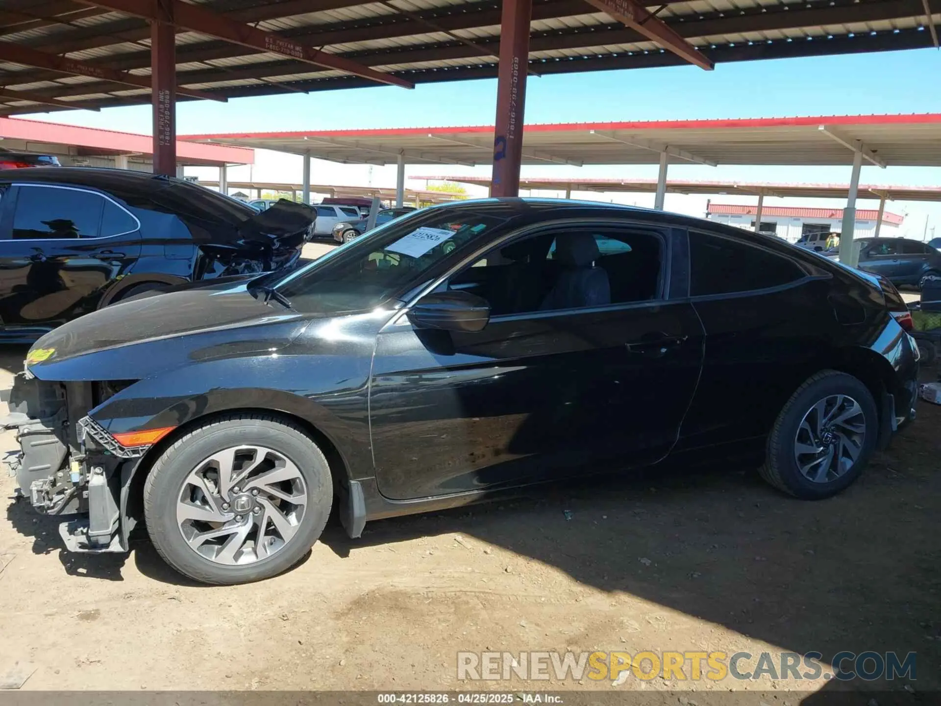 15 Photograph of a damaged car 2HGFC4B6XKH304270 HONDA CIVIC 2019