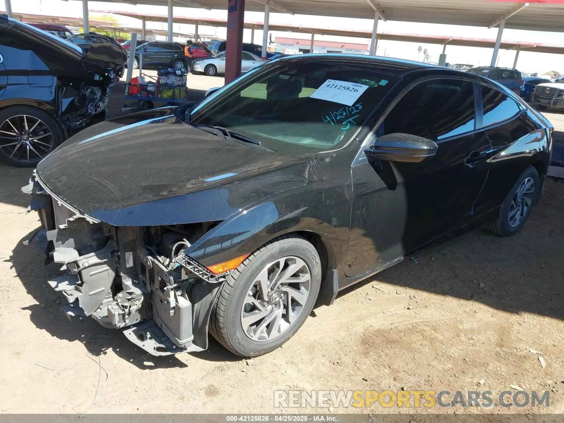18 Photograph of a damaged car 2HGFC4B6XKH304270 HONDA CIVIC 2019