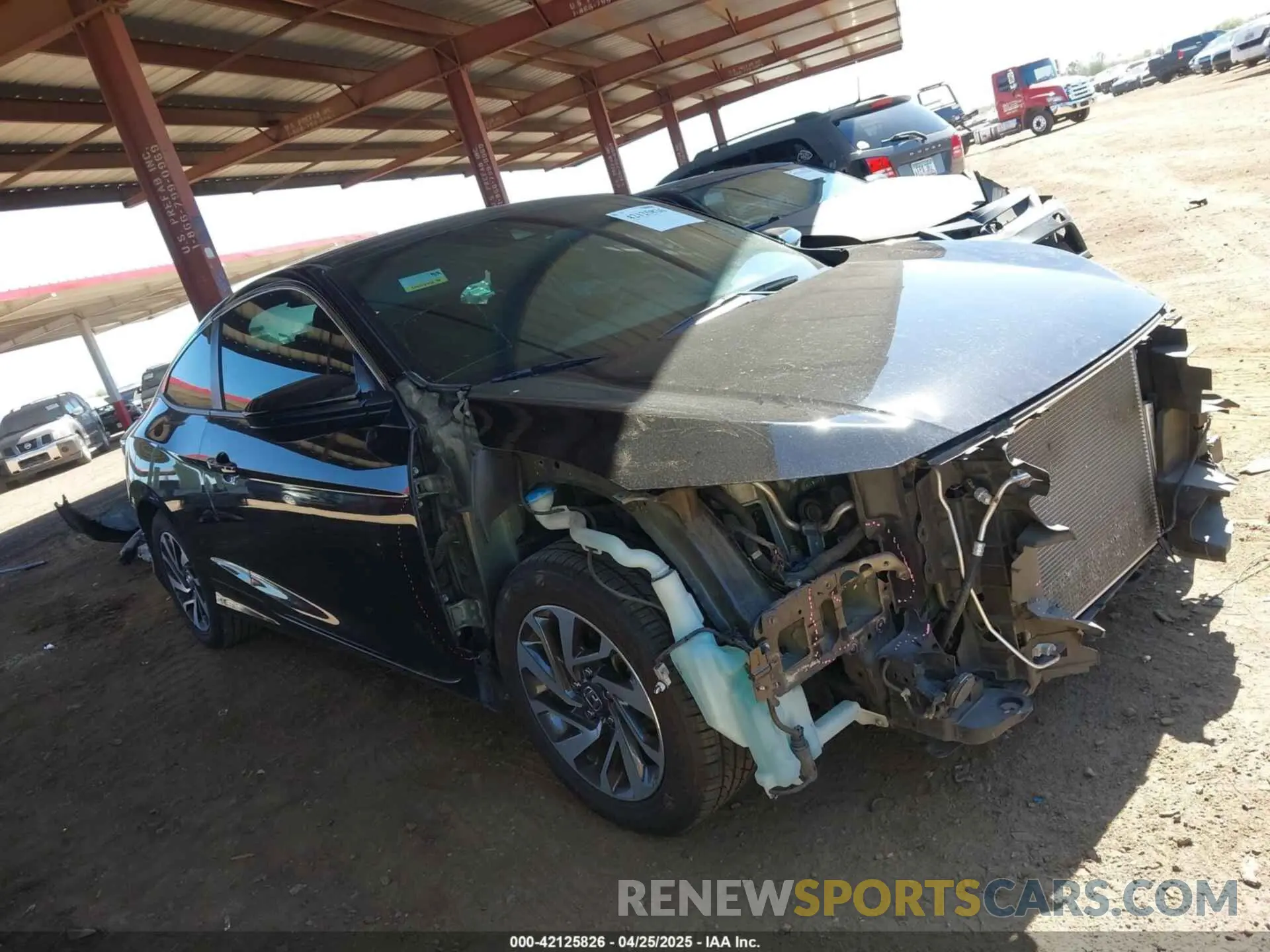 19 Photograph of a damaged car 2HGFC4B6XKH304270 HONDA CIVIC 2019