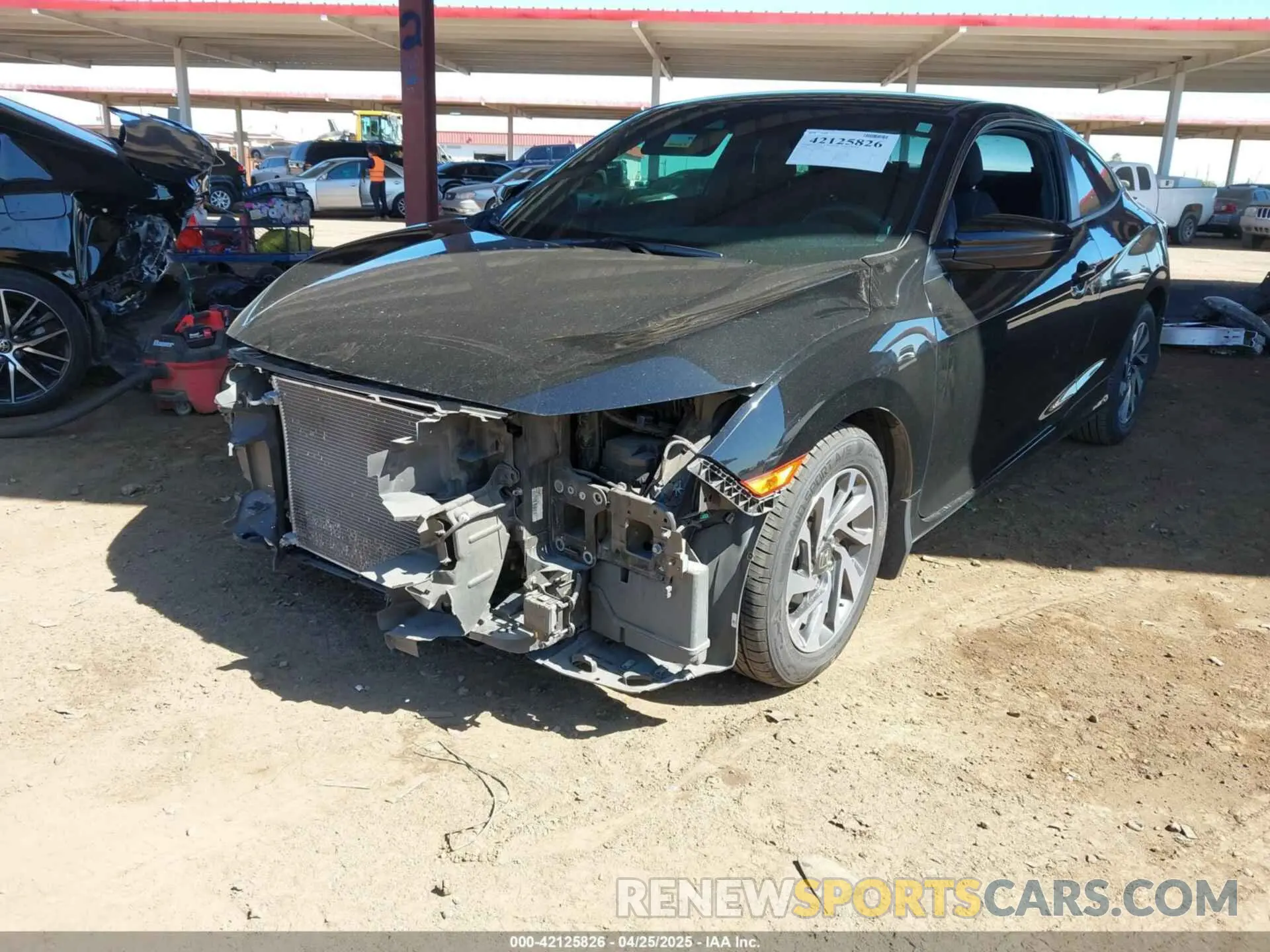 2 Photograph of a damaged car 2HGFC4B6XKH304270 HONDA CIVIC 2019
