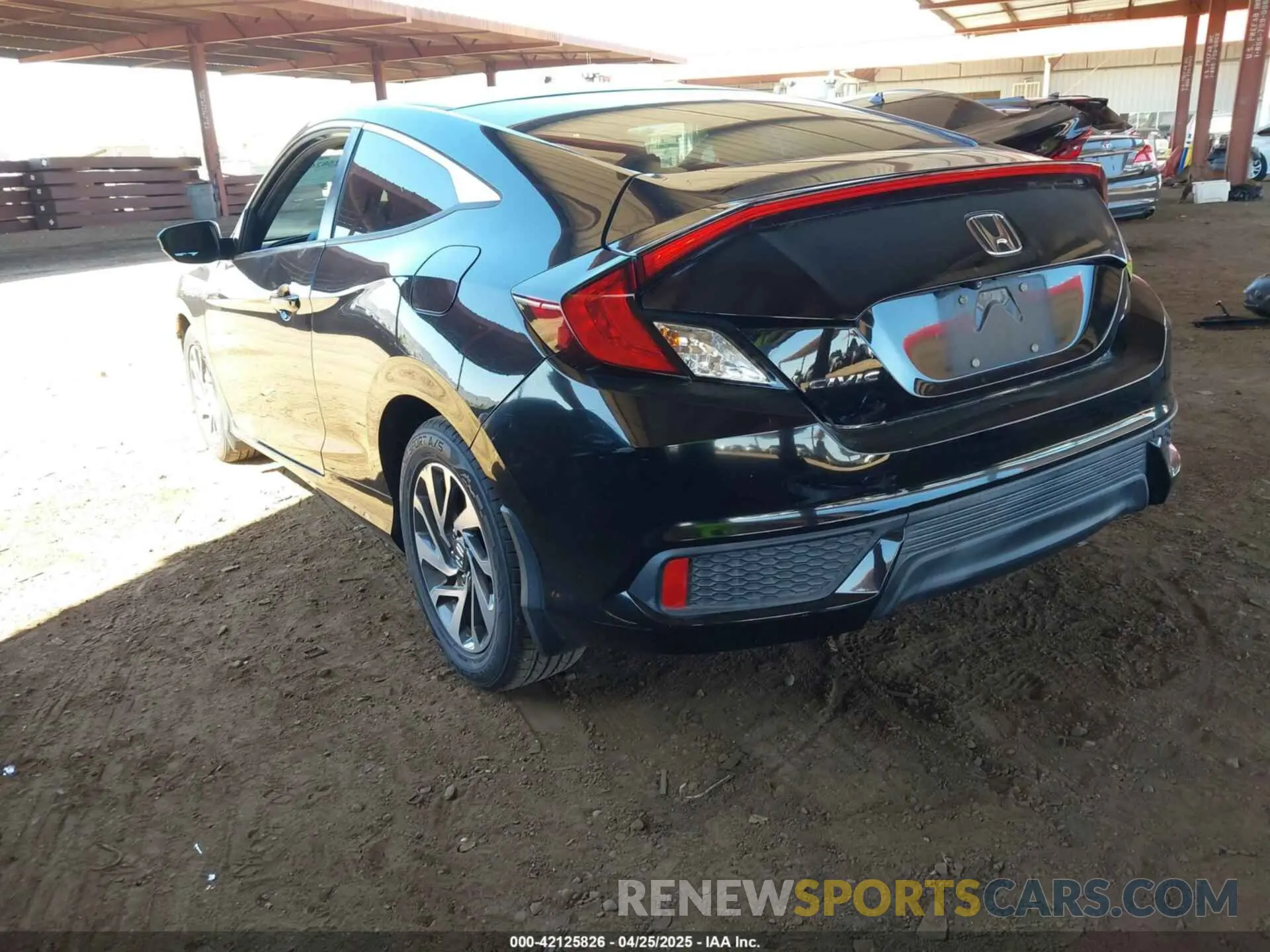 3 Photograph of a damaged car 2HGFC4B6XKH304270 HONDA CIVIC 2019