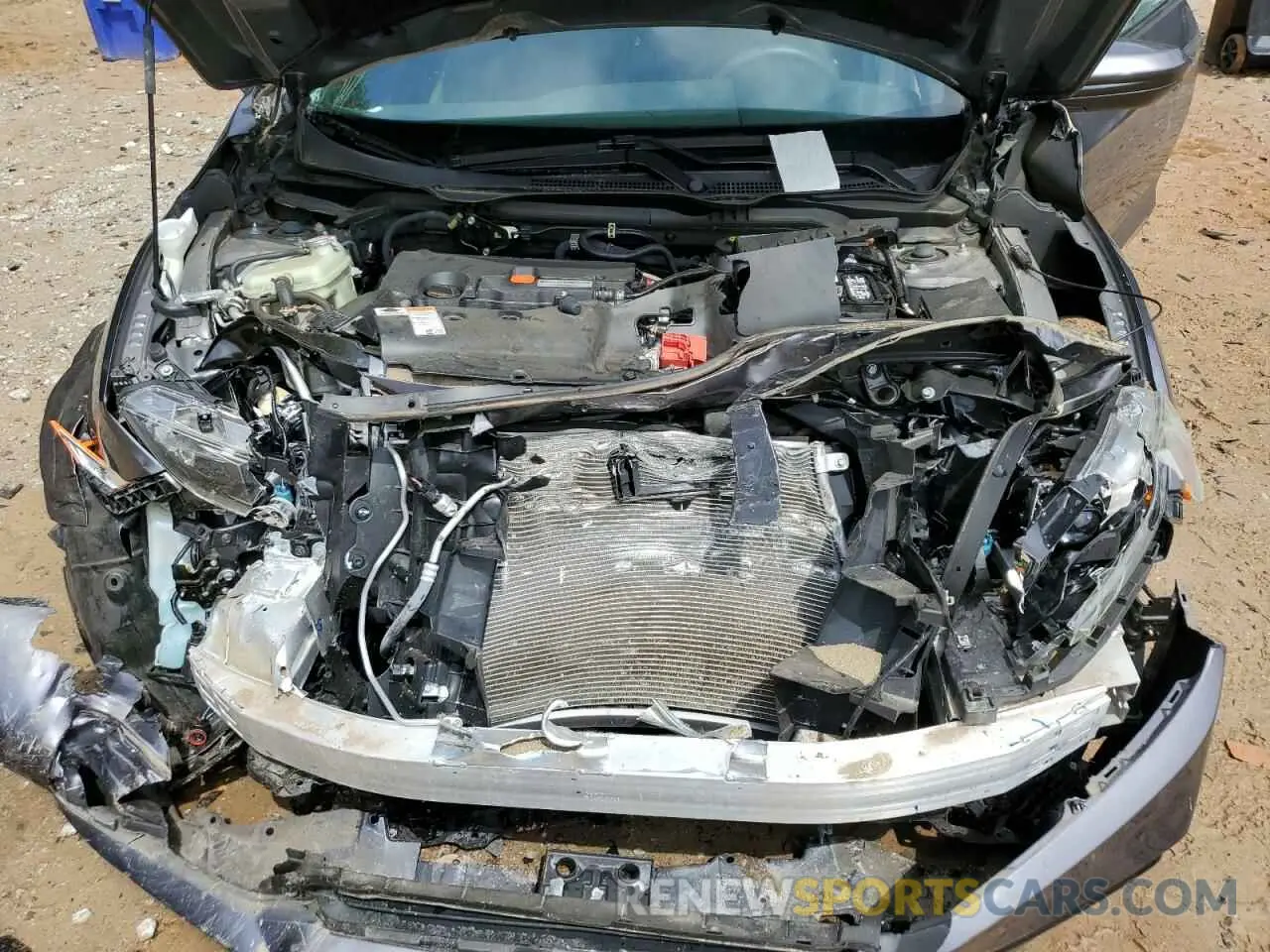 11 Photograph of a damaged car 2HGFC4B80KH304845 HONDA CIVIC 2019