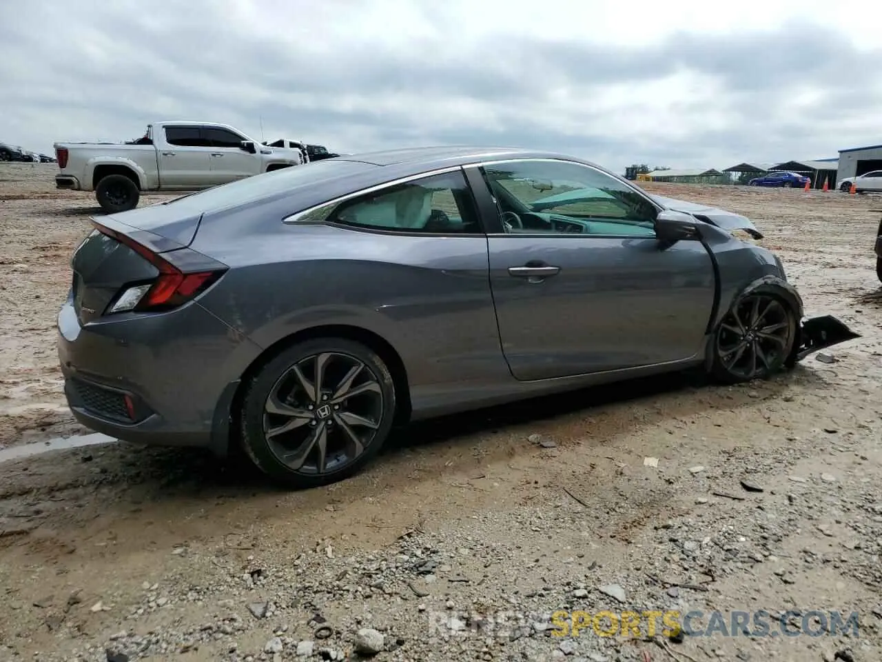 3 Photograph of a damaged car 2HGFC4B80KH304845 HONDA CIVIC 2019
