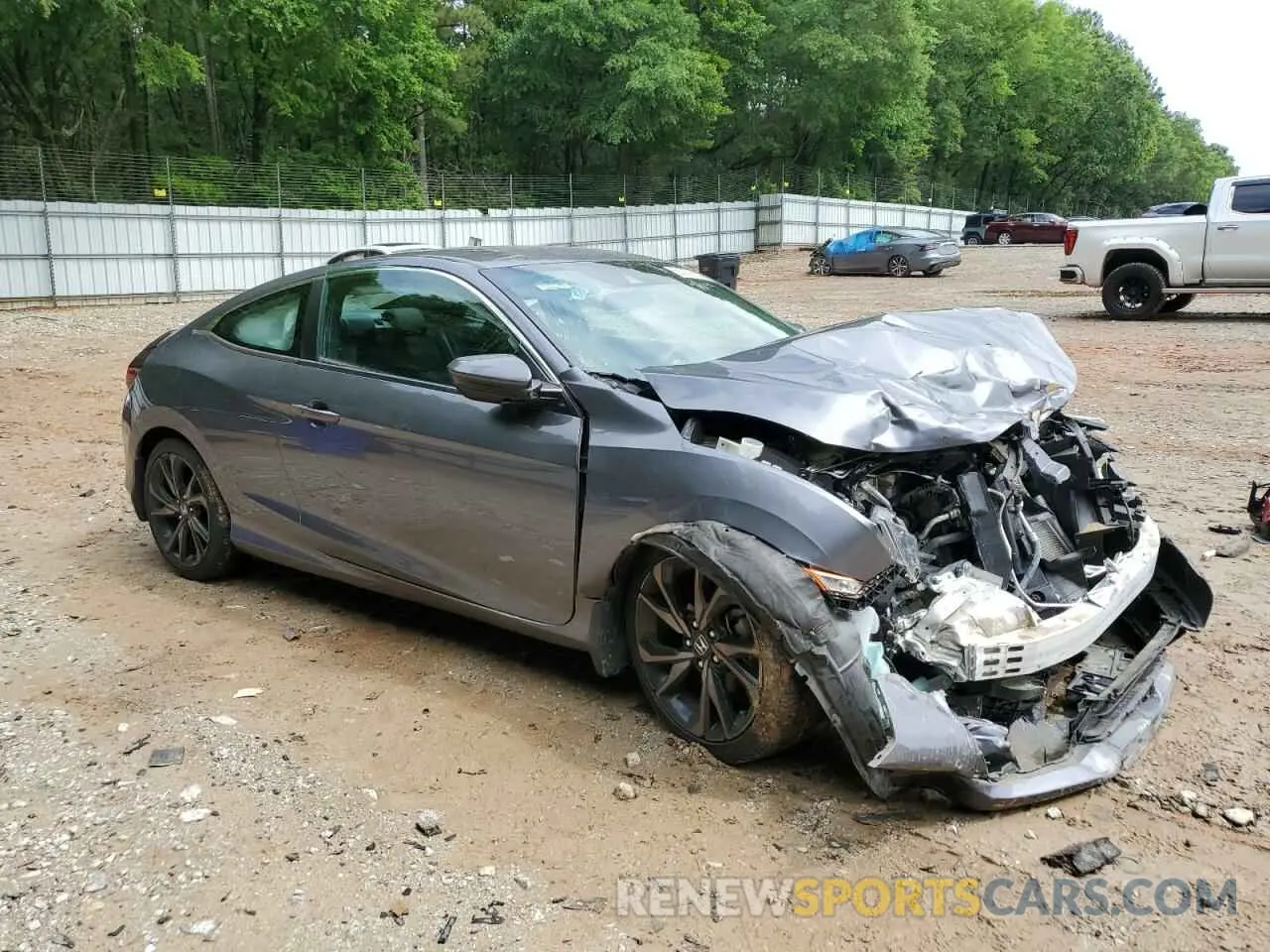 4 Photograph of a damaged car 2HGFC4B80KH304845 HONDA CIVIC 2019
