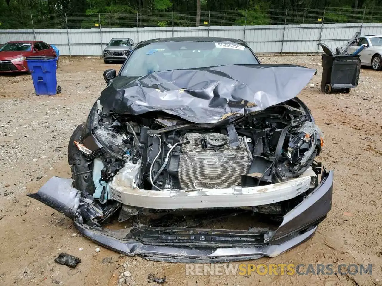 5 Photograph of a damaged car 2HGFC4B80KH304845 HONDA CIVIC 2019