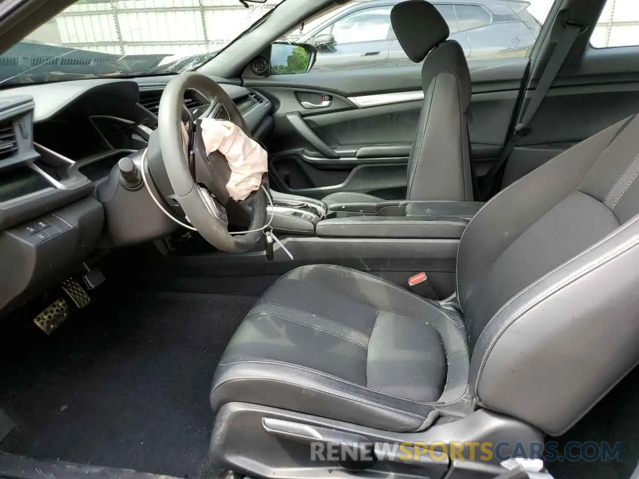 7 Photograph of a damaged car 2HGFC4B80KH304845 HONDA CIVIC 2019