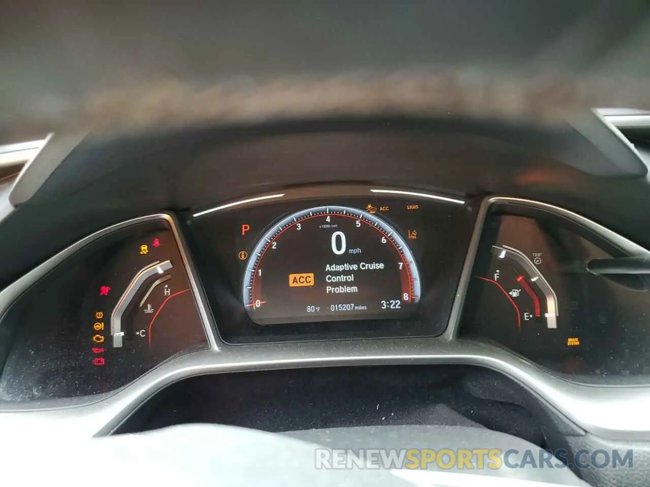 9 Photograph of a damaged car 2HGFC4B80KH304845 HONDA CIVIC 2019