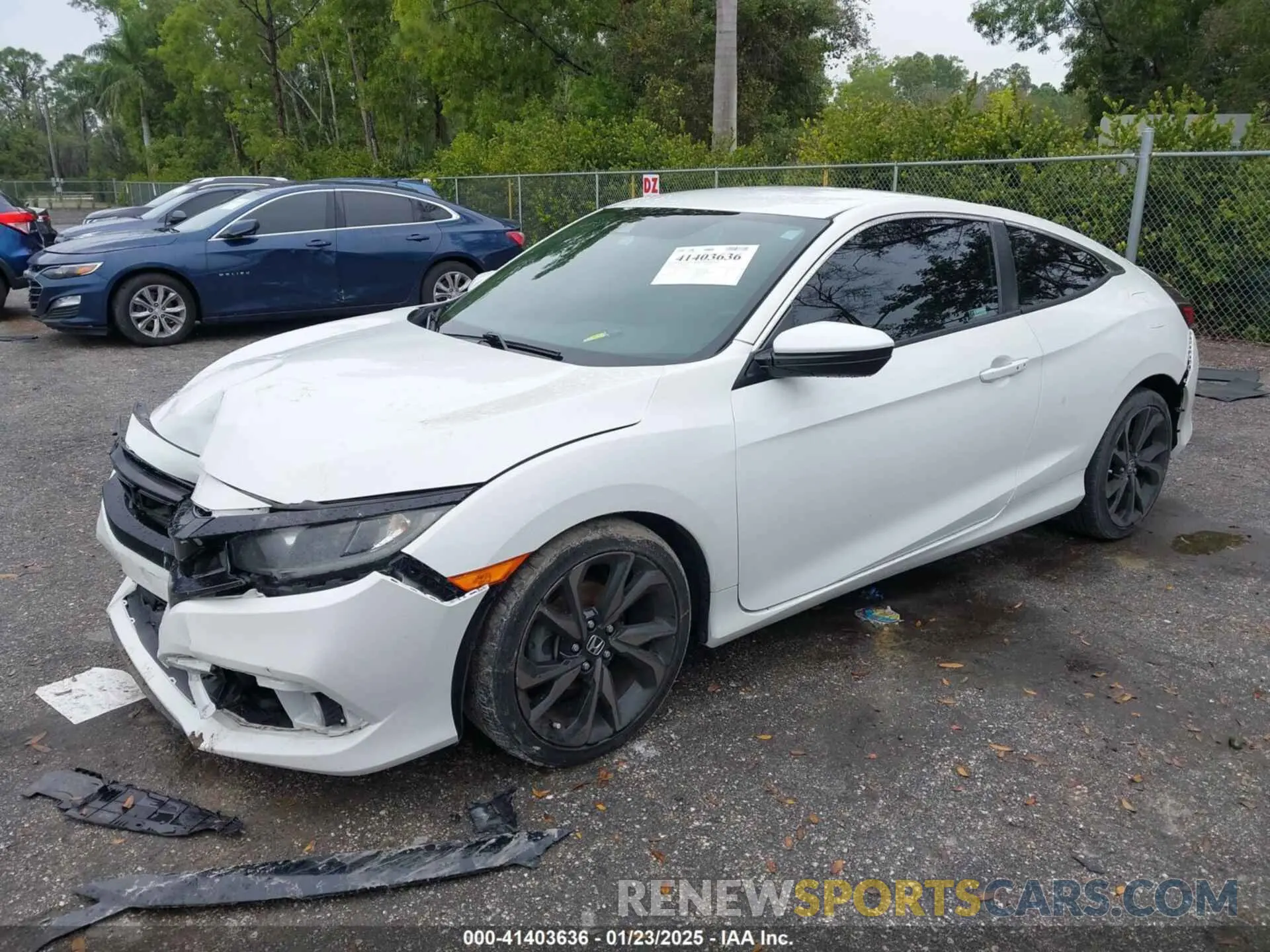 2 Фотография поврежденного автомобиля 2HGFC4B81KH309553 HONDA CIVIC 2019
