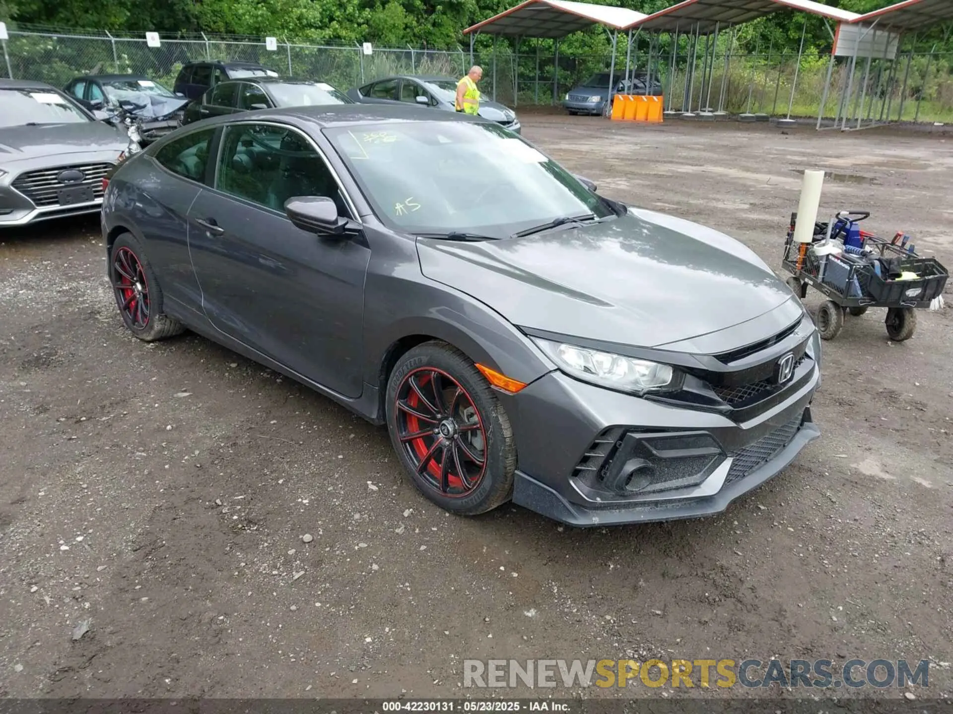 1 Photograph of a damaged car 2HGFC4B82KH304295 HONDA CIVIC 2019