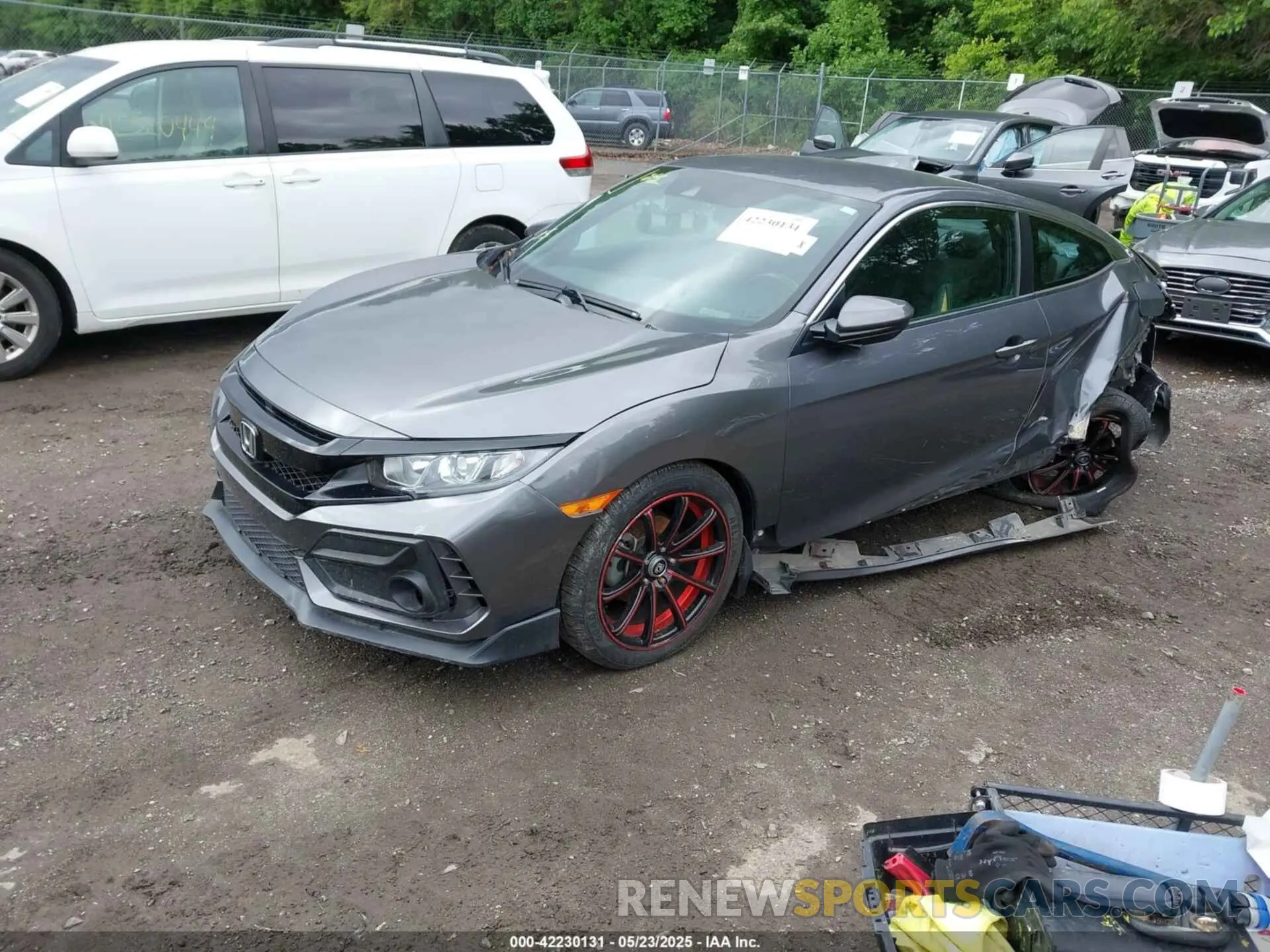 2 Photograph of a damaged car 2HGFC4B82KH304295 HONDA CIVIC 2019