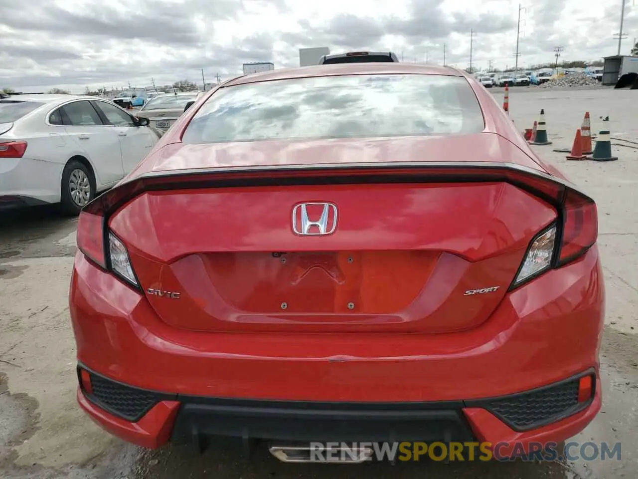 6 Photograph of a damaged car 2HGFC4B82KH310291 HONDA CIVIC 2019