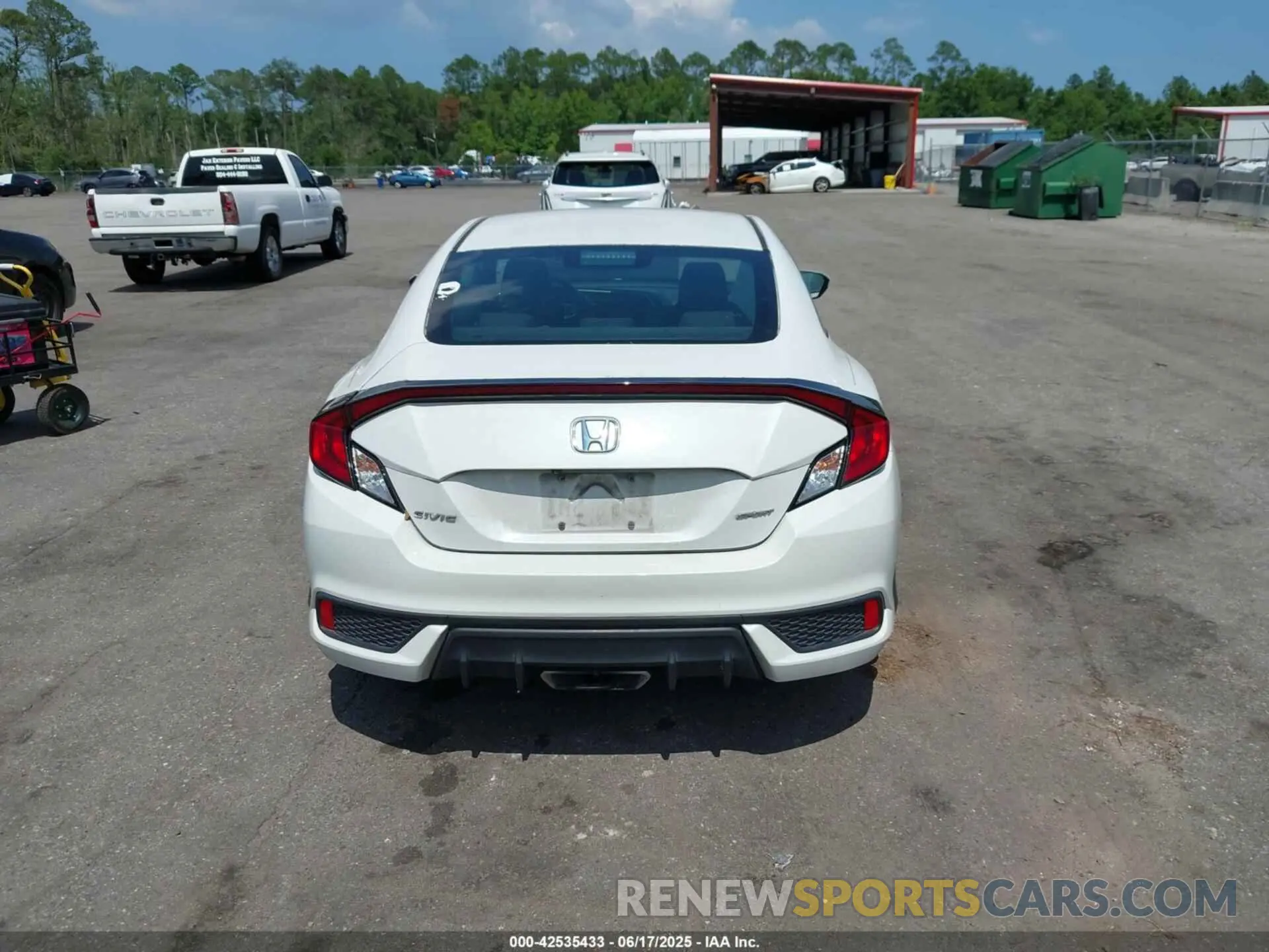 16 Photograph of a damaged car 2HGFC4B83KH300594 HONDA CIVIC 2019