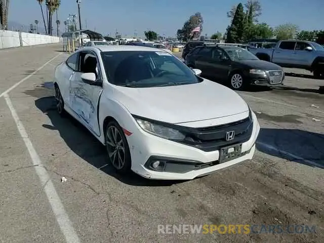 11 Photograph of a damaged car 2HGFC4B83KH306850 HONDA CIVIC 2019