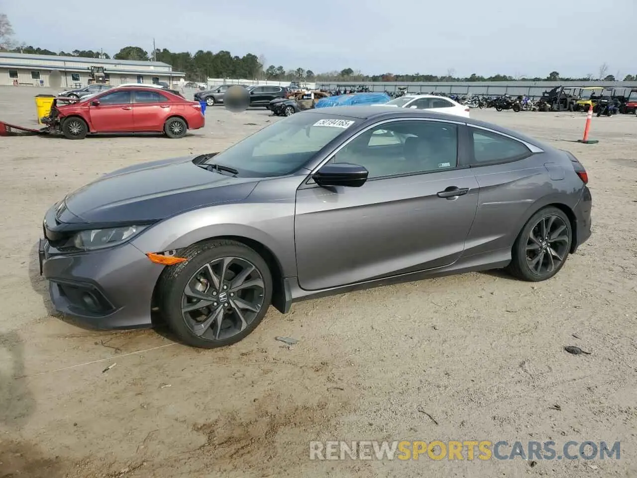 1 Photograph of a damaged car 2HGFC4B88KH307153 HONDA CIVIC 2019