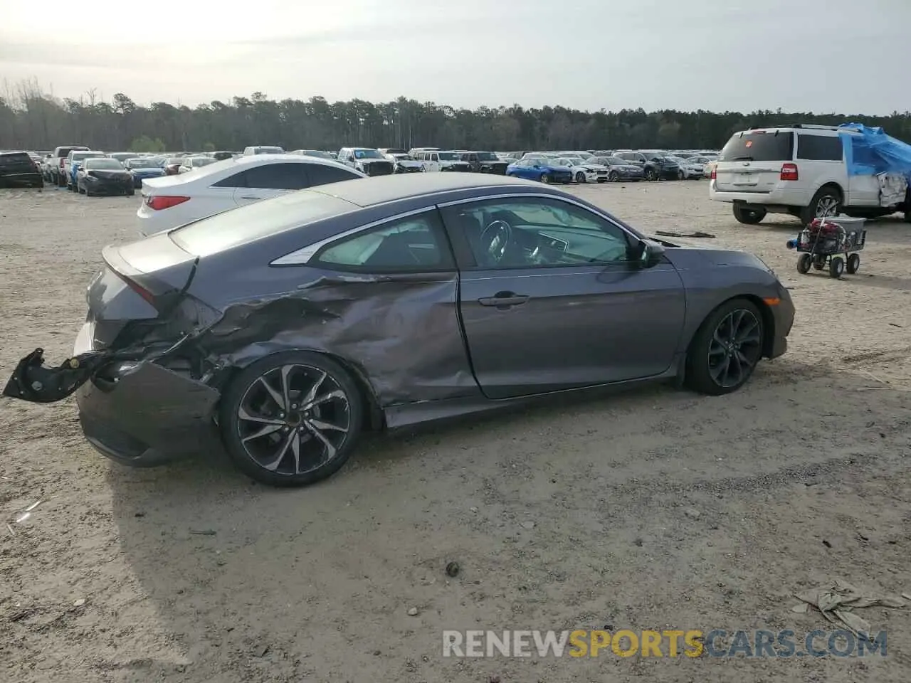 3 Photograph of a damaged car 2HGFC4B88KH307153 HONDA CIVIC 2019