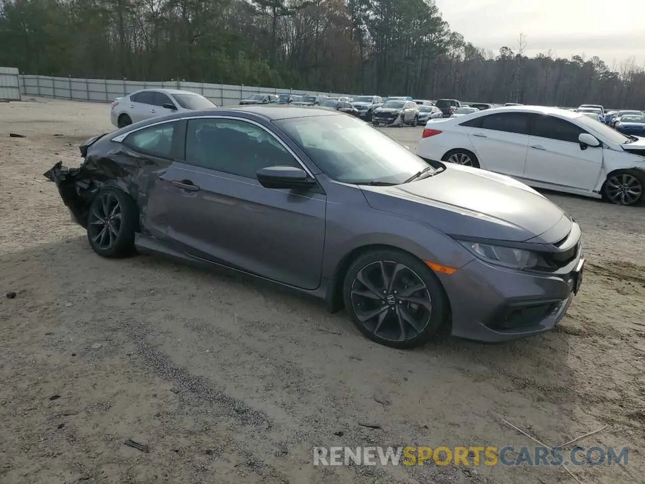 4 Photograph of a damaged car 2HGFC4B88KH307153 HONDA CIVIC 2019