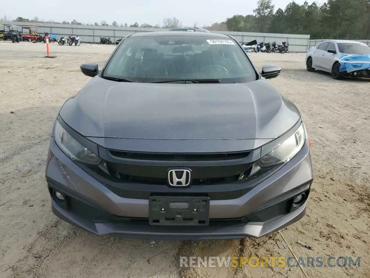 5 Photograph of a damaged car 2HGFC4B88KH307153 HONDA CIVIC 2019