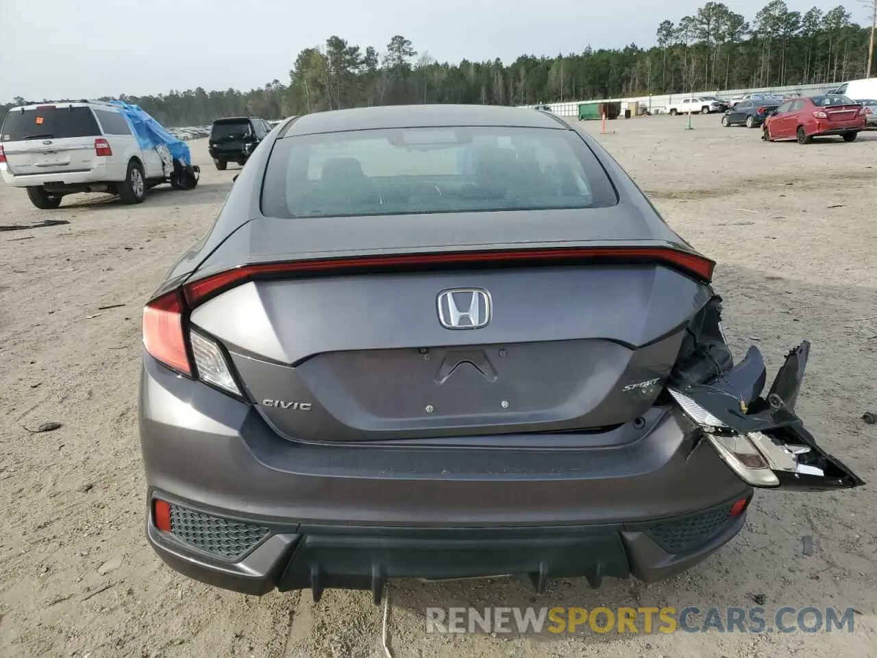 6 Photograph of a damaged car 2HGFC4B88KH307153 HONDA CIVIC 2019