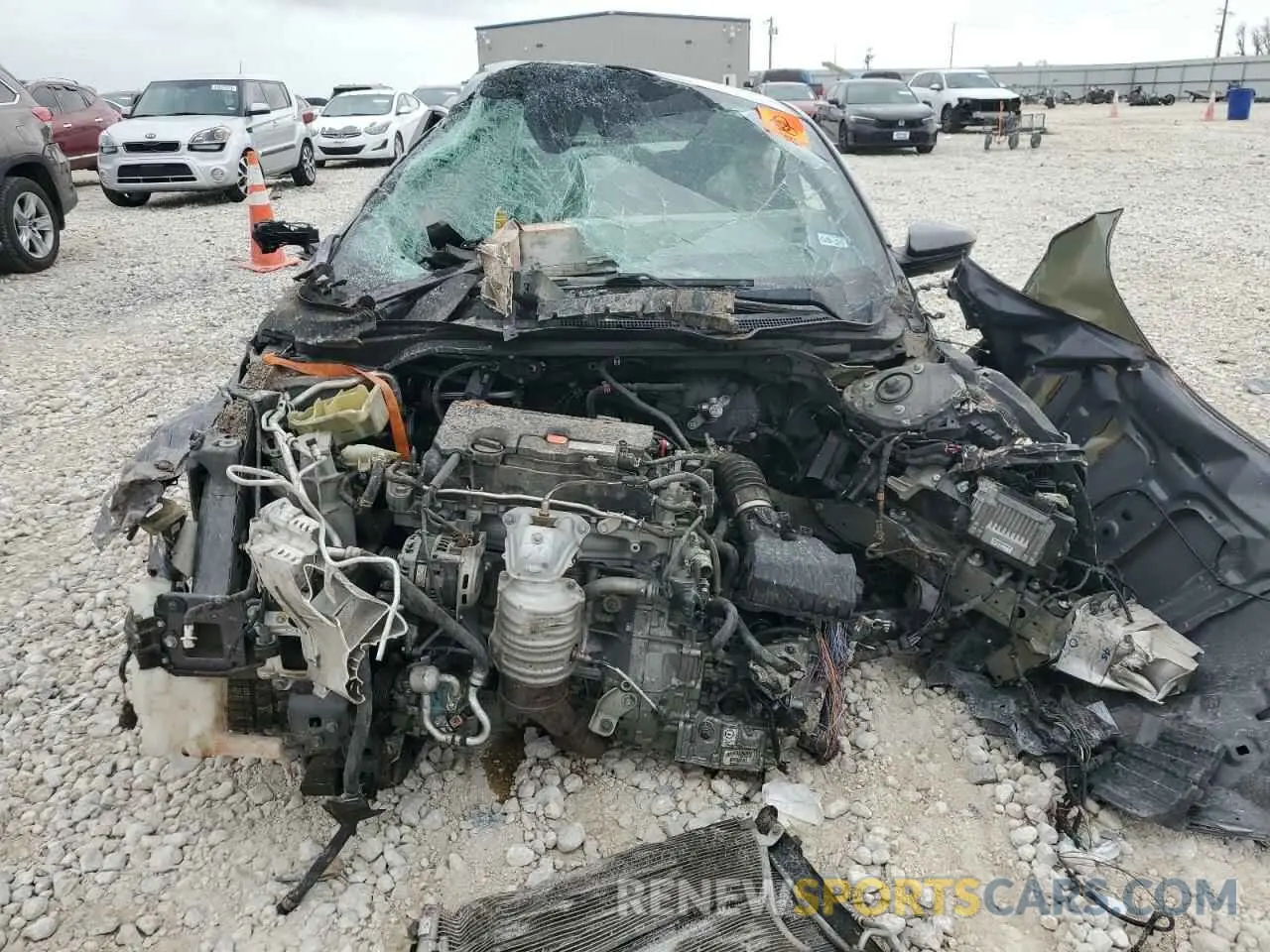 5 Photograph of a damaged car 2HGFC4B89KH304116 HONDA CIVIC 2019