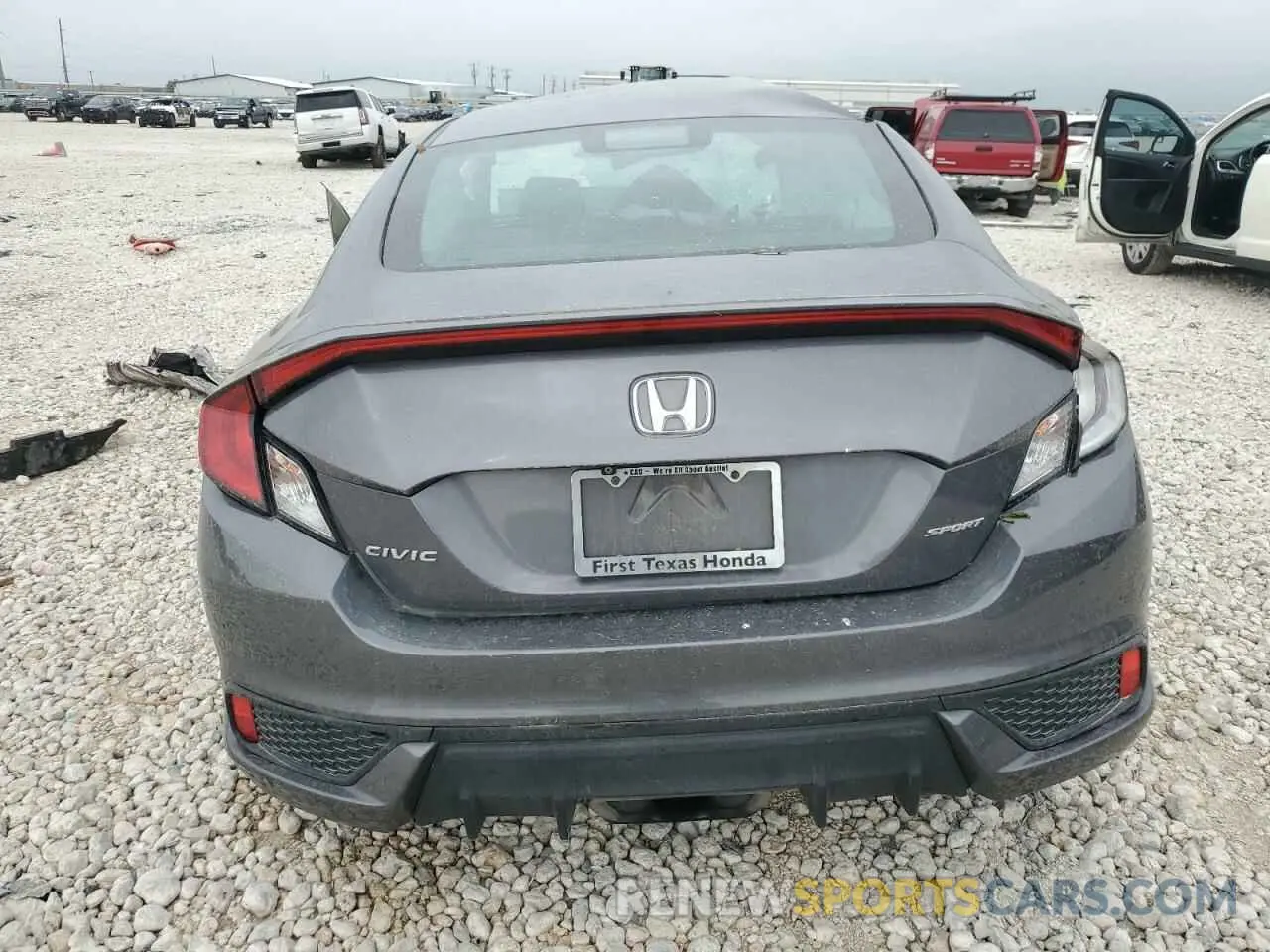 6 Photograph of a damaged car 2HGFC4B89KH304116 HONDA CIVIC 2019