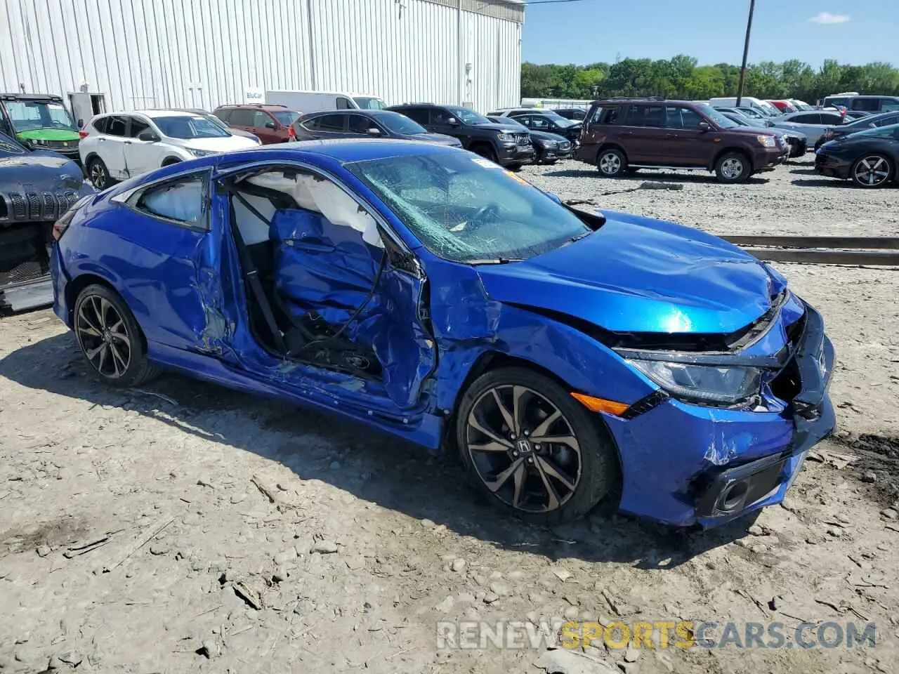 4 Photograph of a damaged car 2HGFC4B8XKH300429 HONDA CIVIC 2019