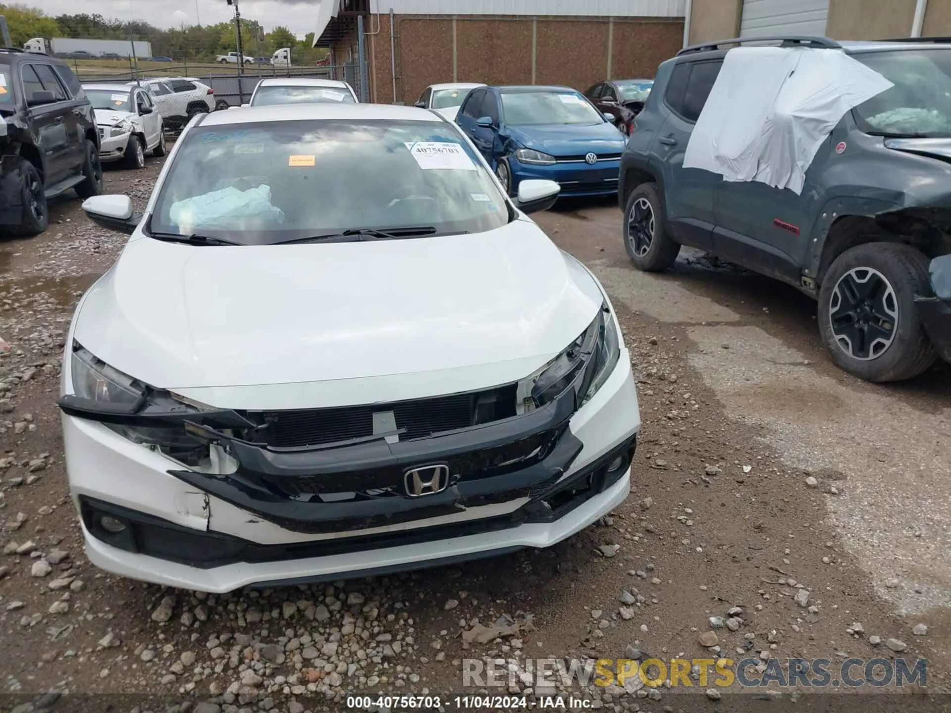 12 Фотография поврежденного автомобиля 2HGFC4B8XKH304089 HONDA CIVIC 2019