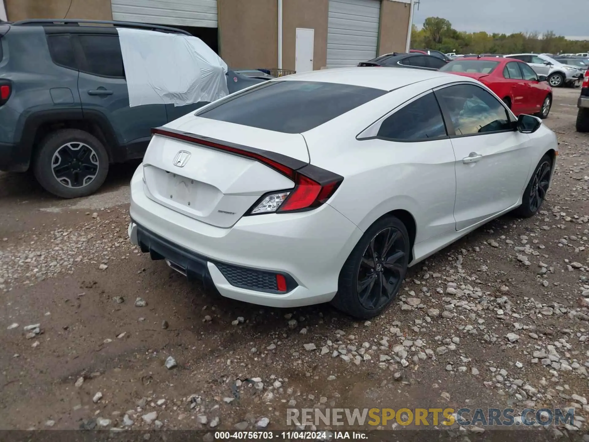 4 Фотография поврежденного автомобиля 2HGFC4B8XKH304089 HONDA CIVIC 2019