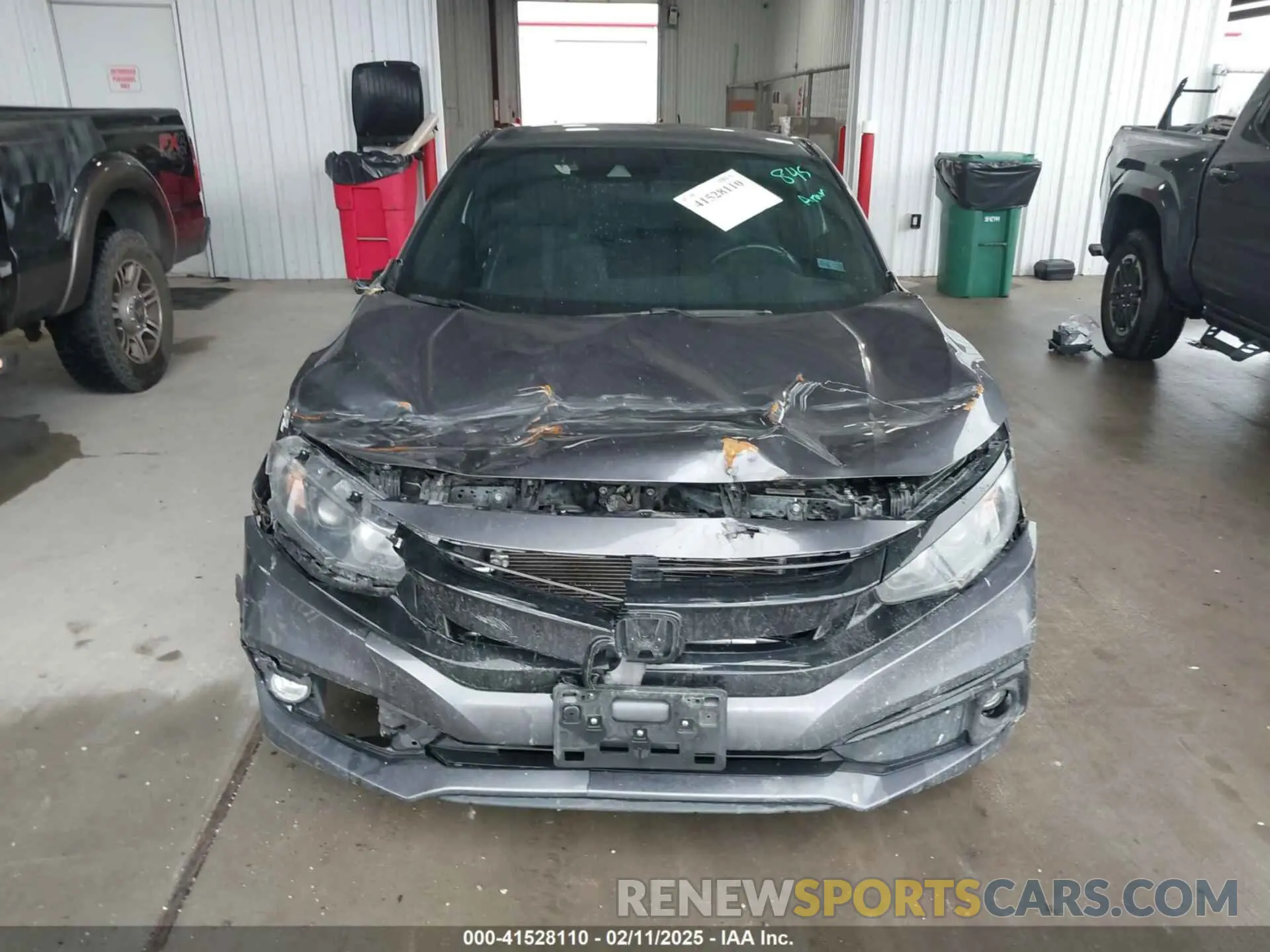 12 Photograph of a damaged car 2HGFC4B8XKH307896 HONDA CIVIC 2019
