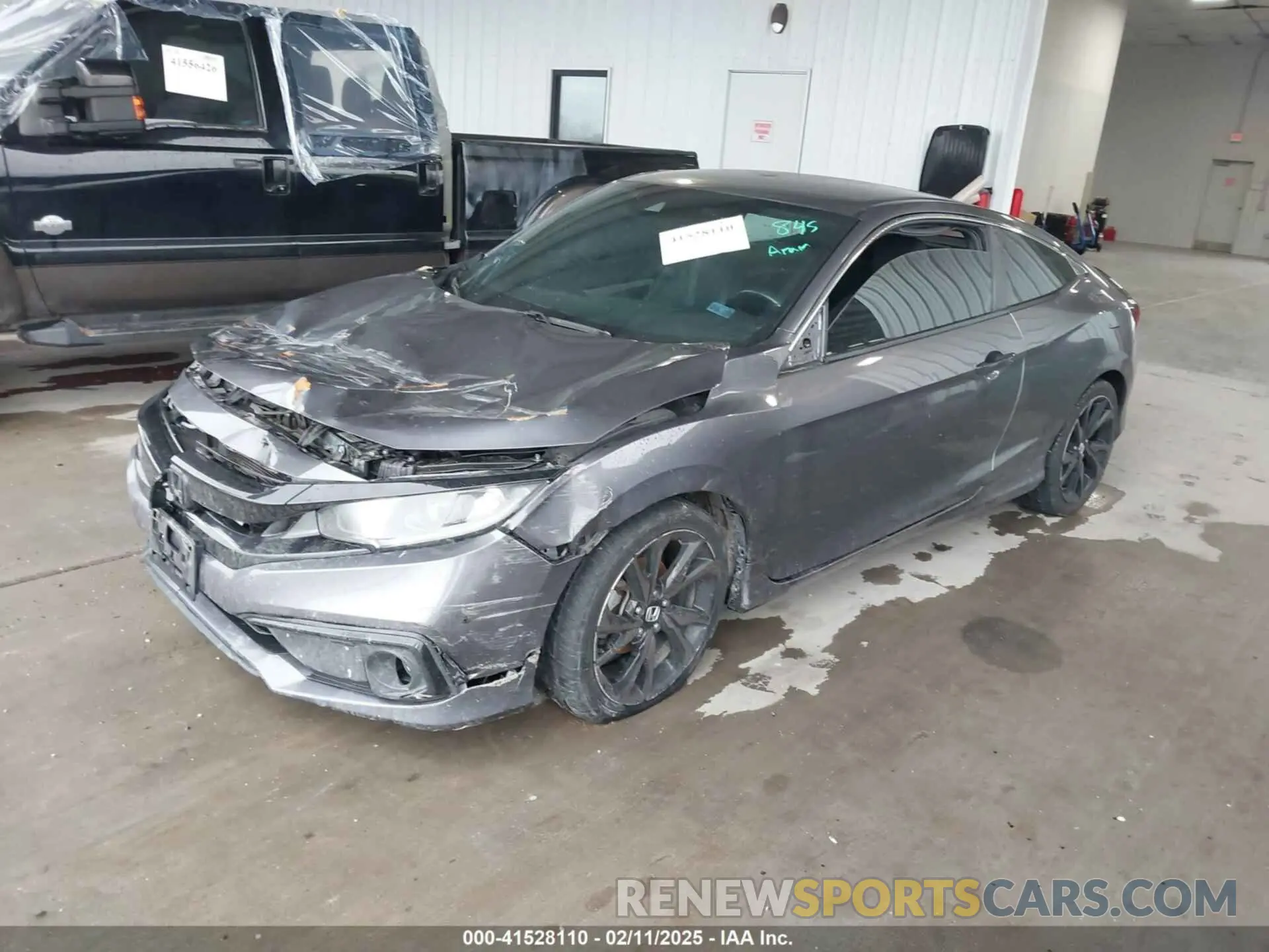 2 Photograph of a damaged car 2HGFC4B8XKH307896 HONDA CIVIC 2019
