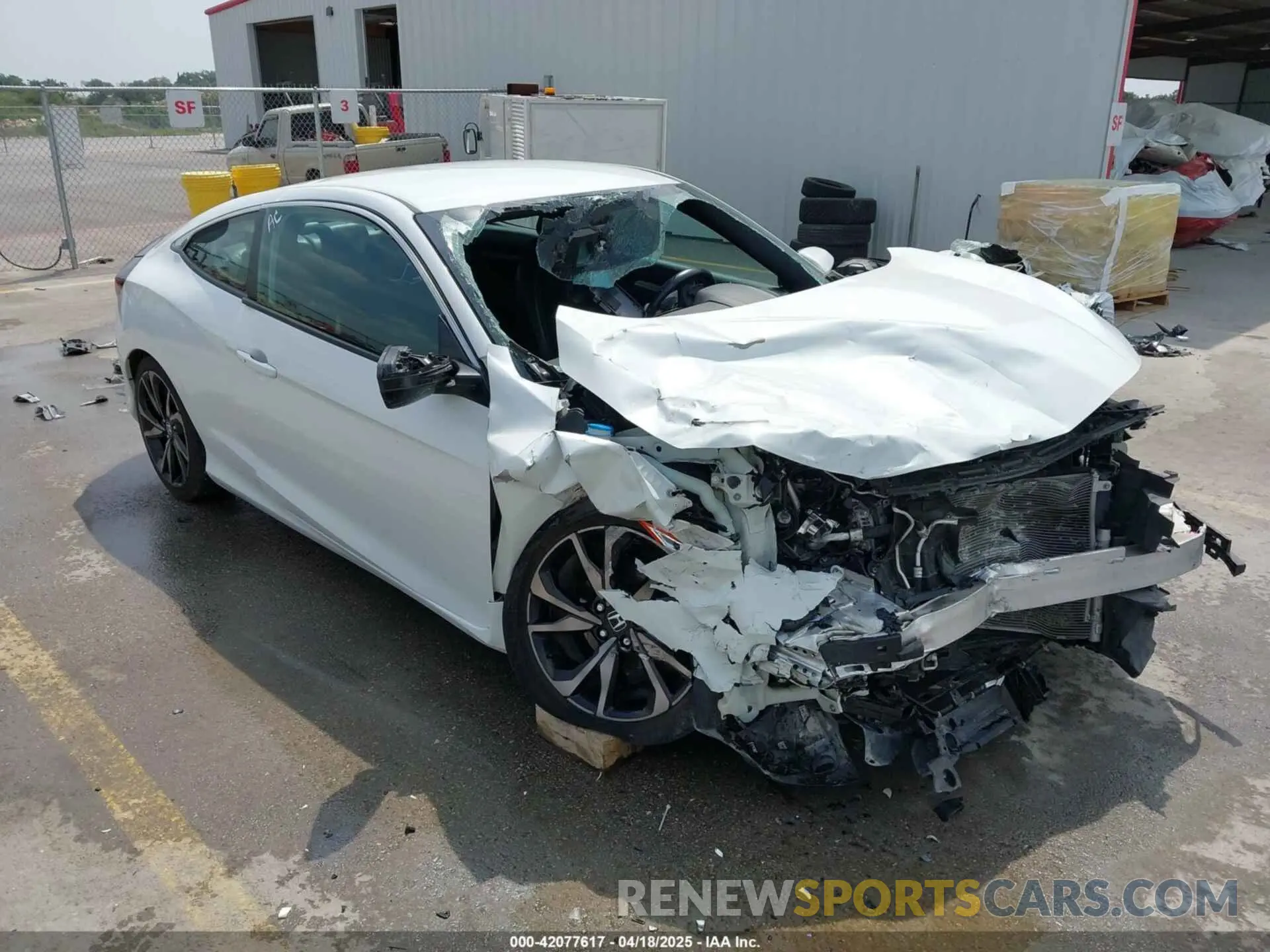1 Photograph of a damaged car 2HGFC4B8XKH308272 HONDA CIVIC 2019