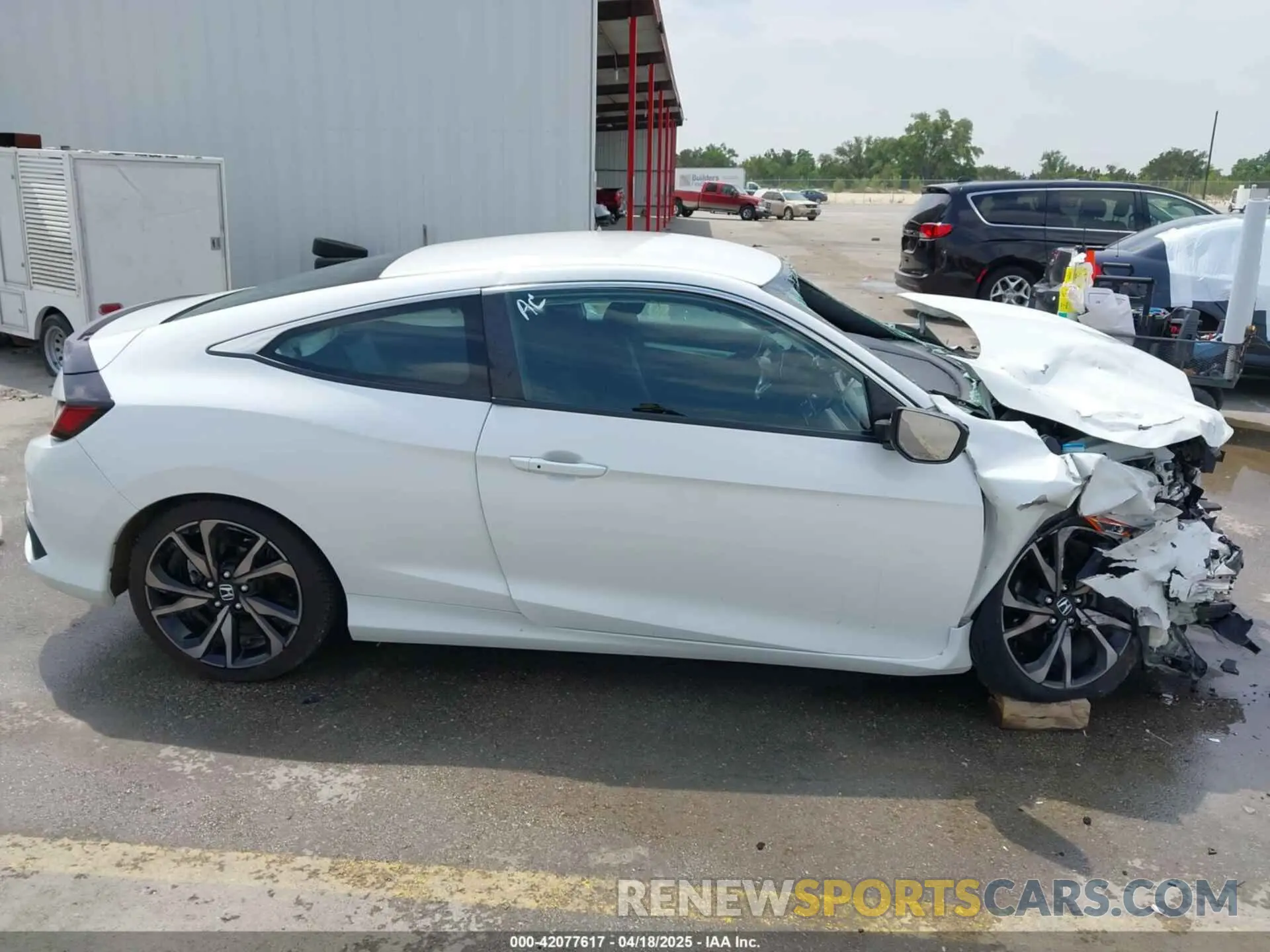 14 Photograph of a damaged car 2HGFC4B8XKH308272 HONDA CIVIC 2019